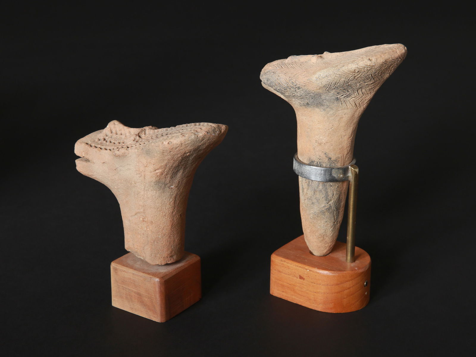 2 Sao Terracotta Heads - 8