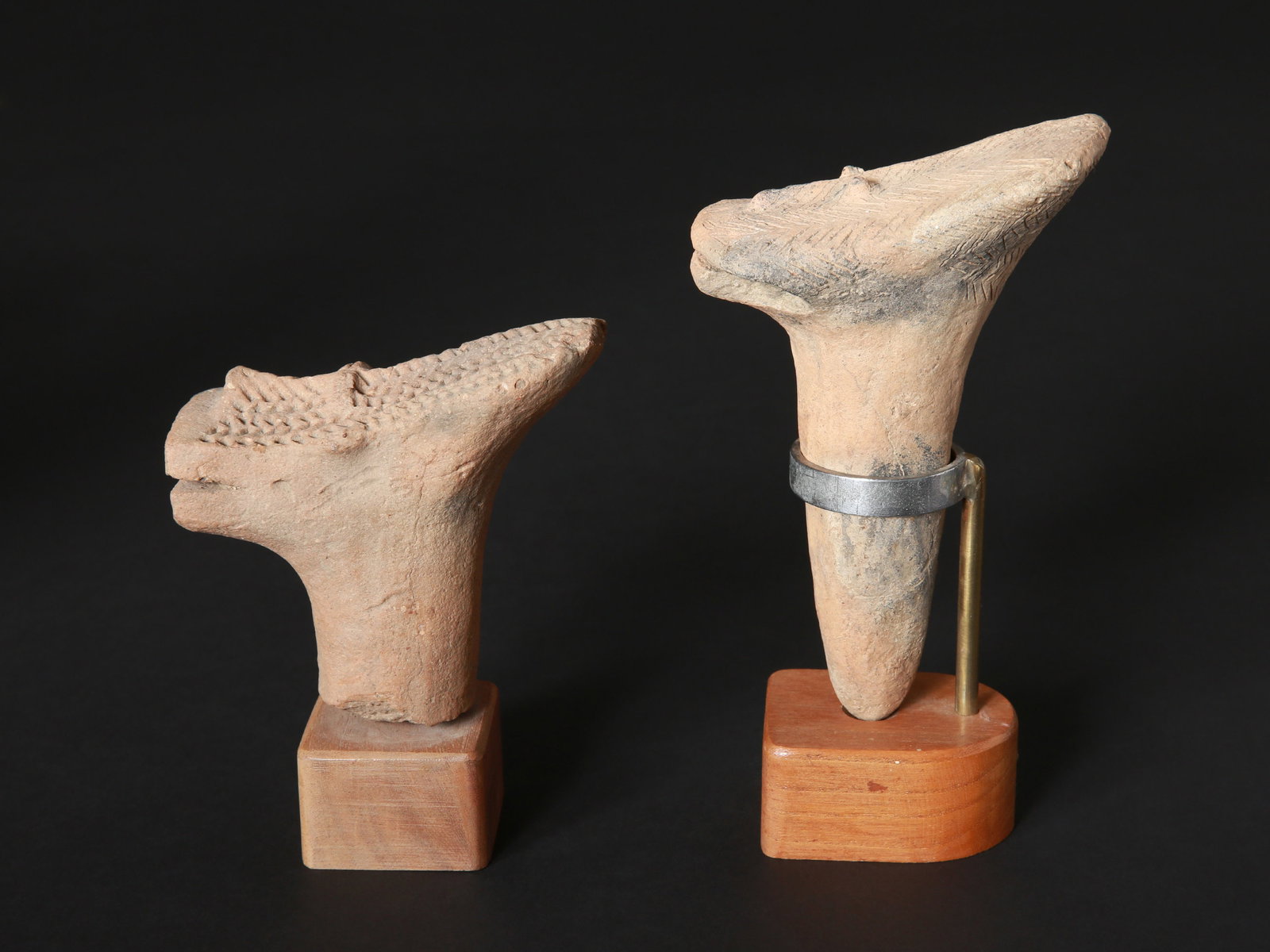 2 Sao Terracotta Heads - 9