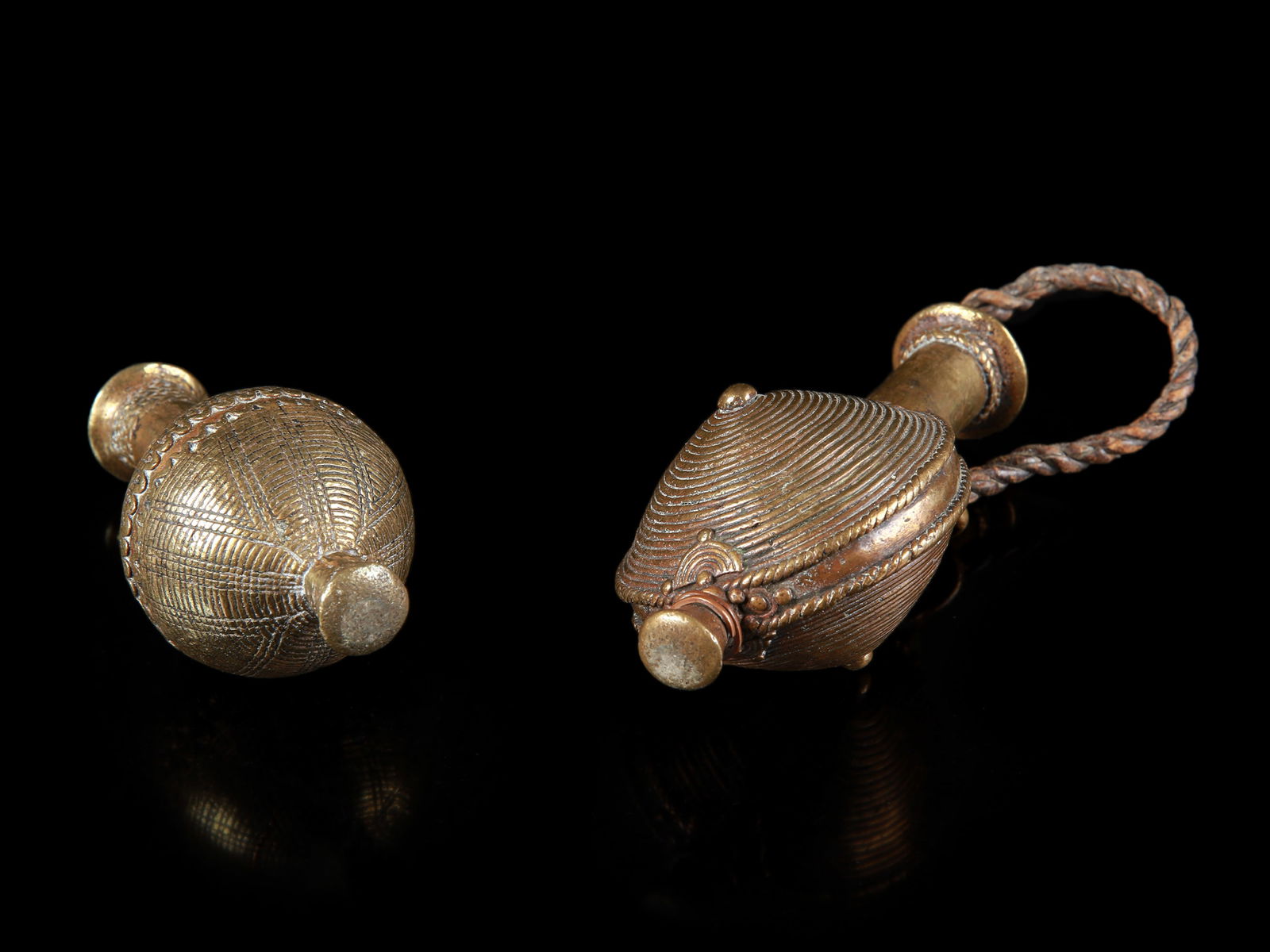 2 Kirdi Snuff Containers - 5