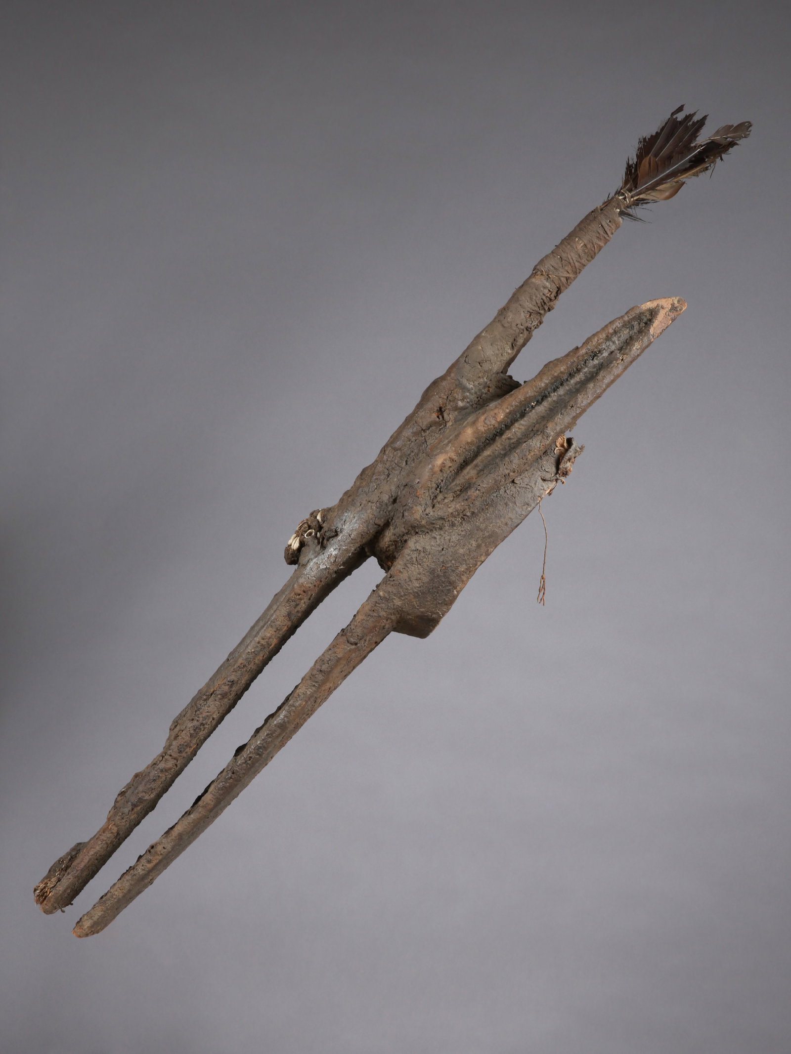 A Bamana Initiation Mask, "kònò" - 11