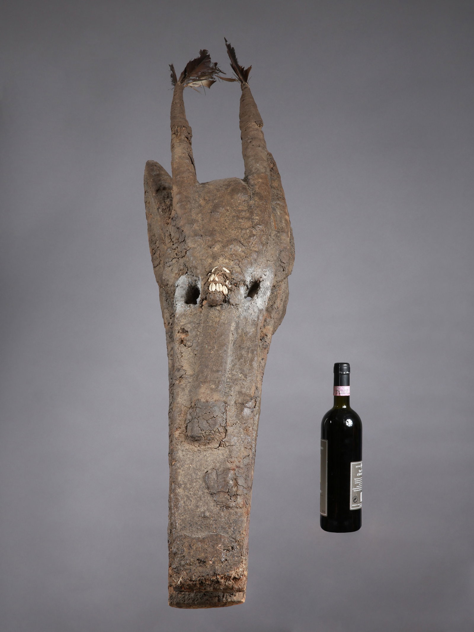 A Bamana Initiation Mask, "kònò" - 3