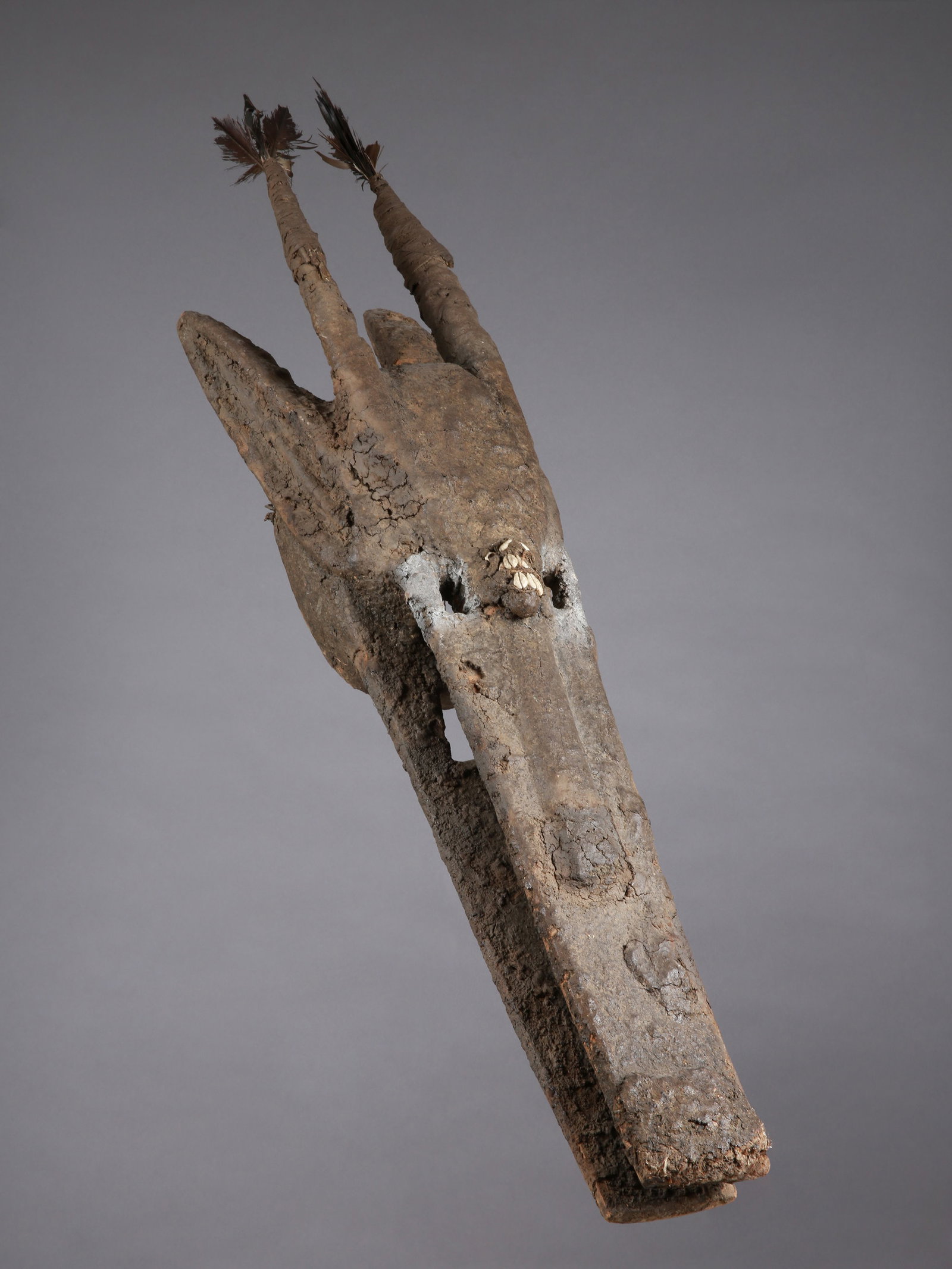 A Bamana Initiation Mask, "kònò" - 5