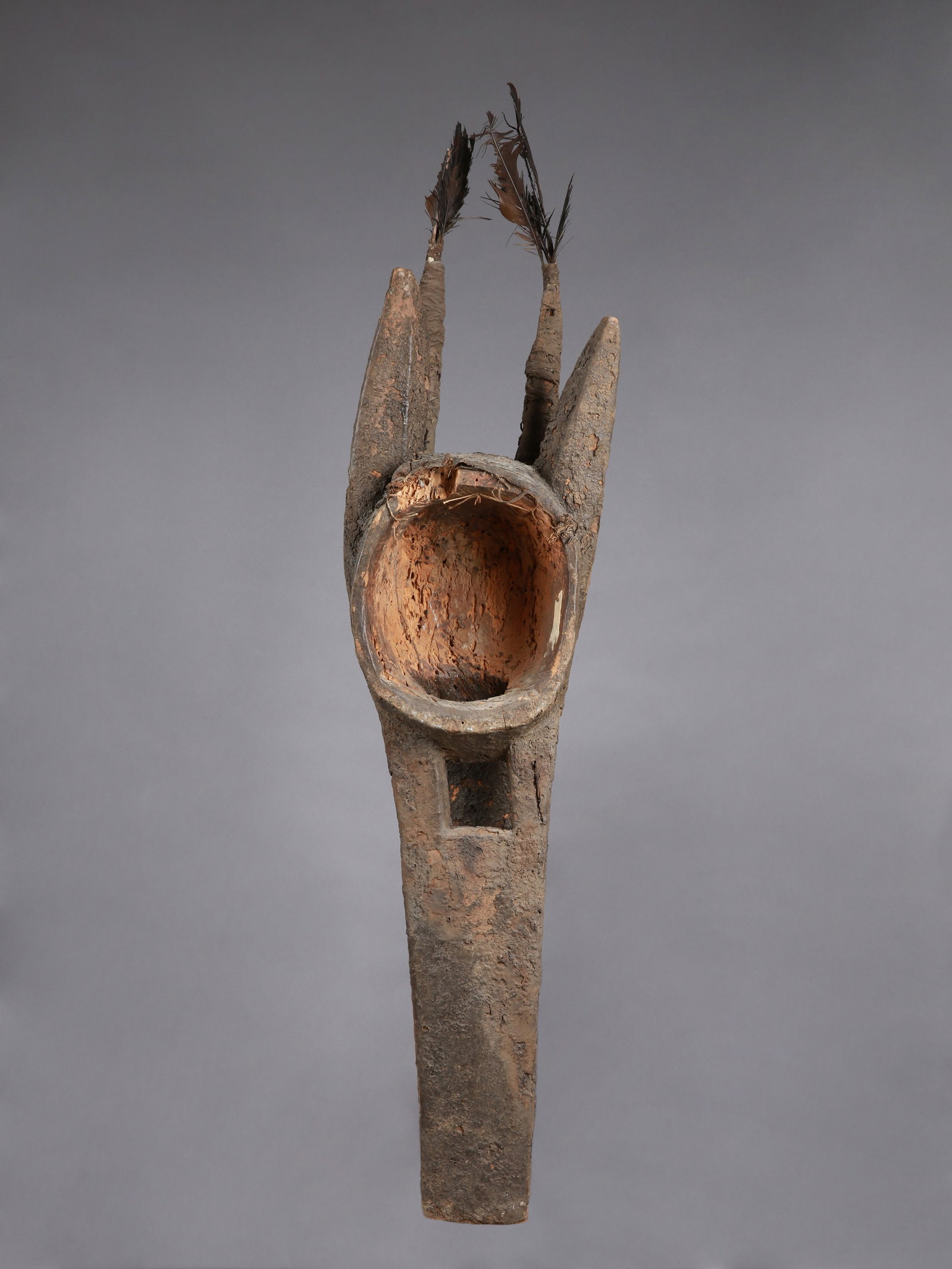 A Bamana Initiation Mask, "kònò" - 9
