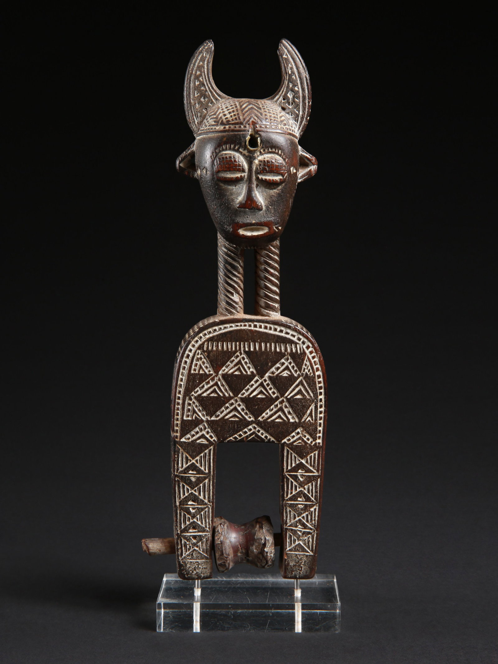 A Kulango anthropomorphic Heddle Pulley (1 of 12)