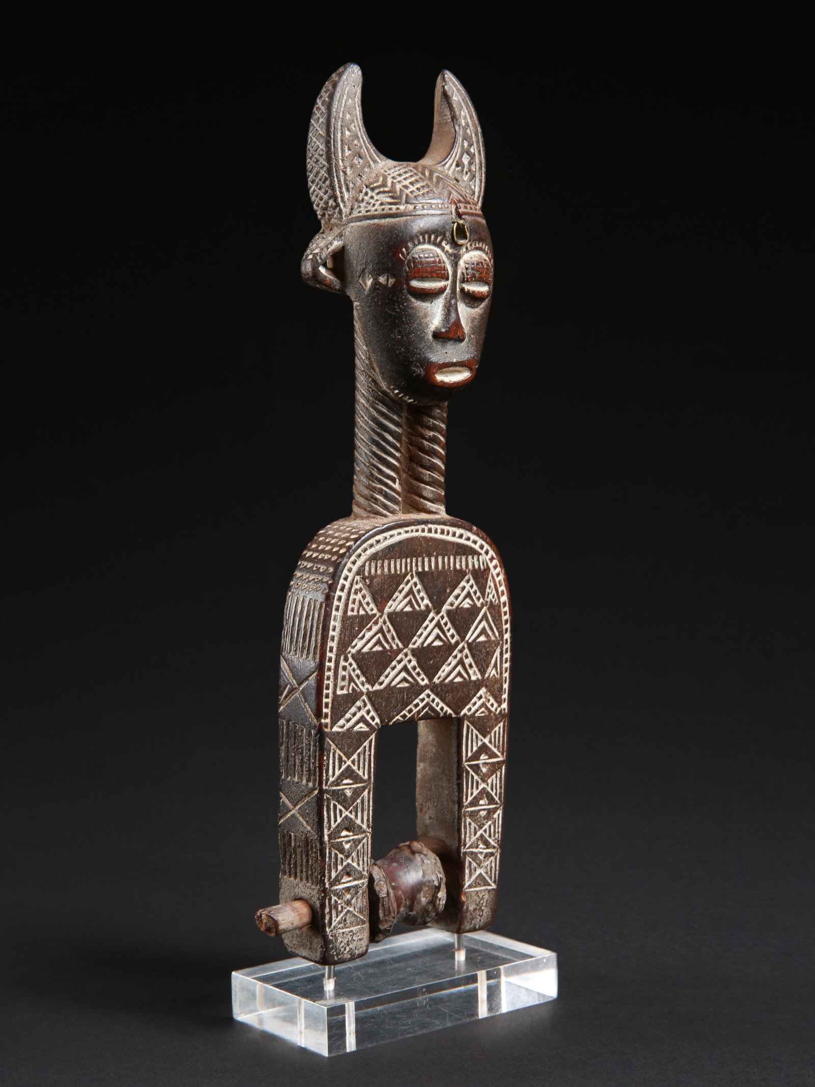 A Kulango anthropomorphic Heddle Pulley - 2