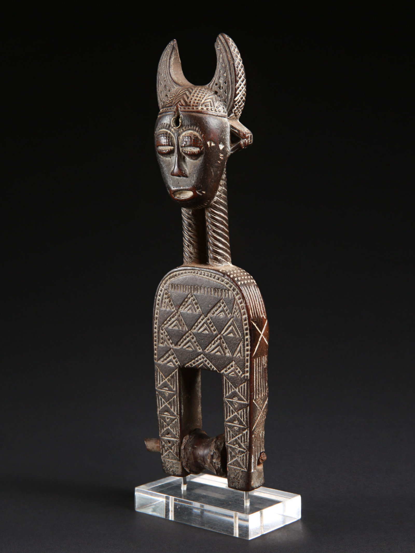 A Kulango anthropomorphic Heddle Pulley - 3