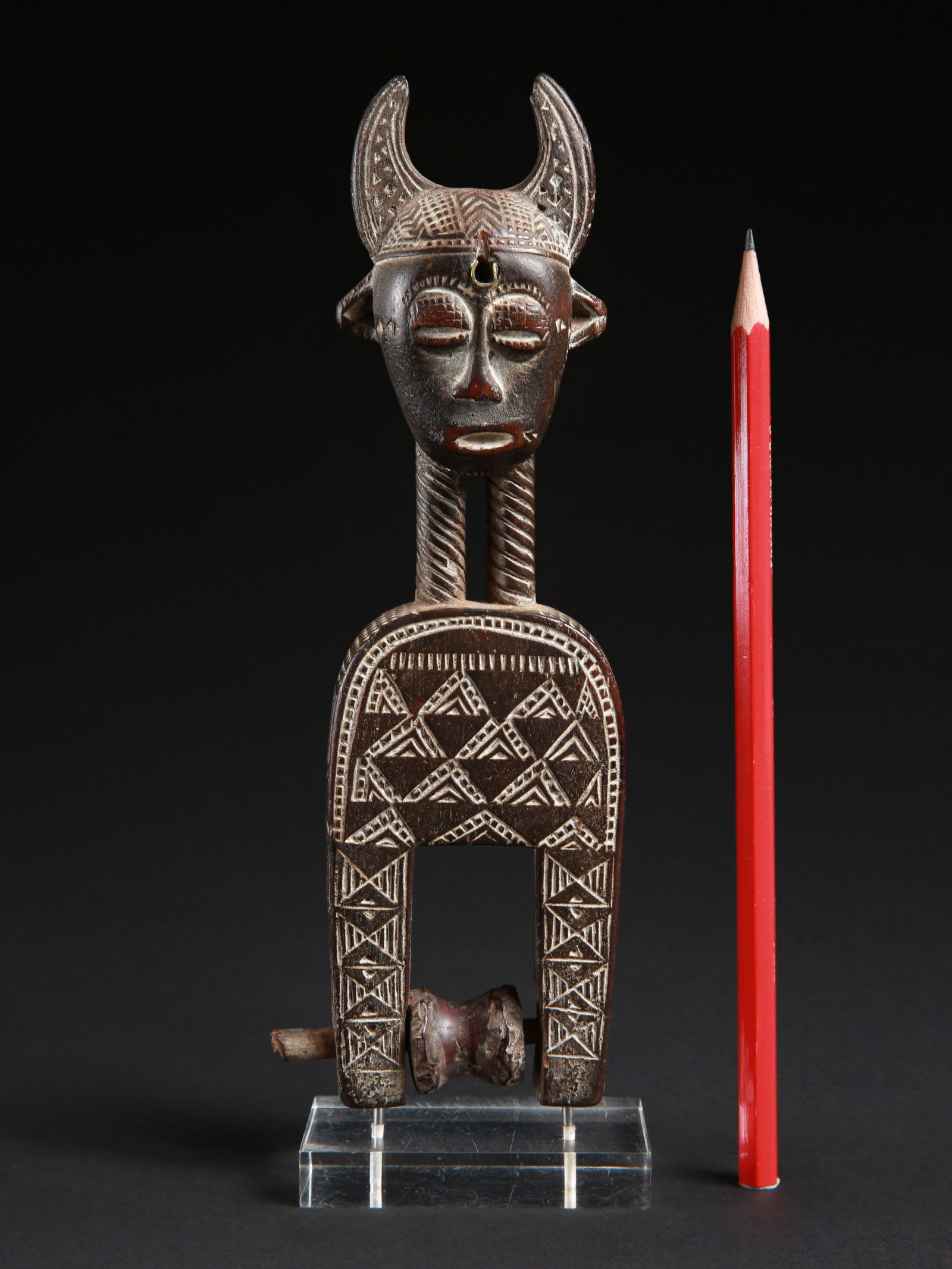 A Kulango anthropomorphic Heddle Pulley - 4