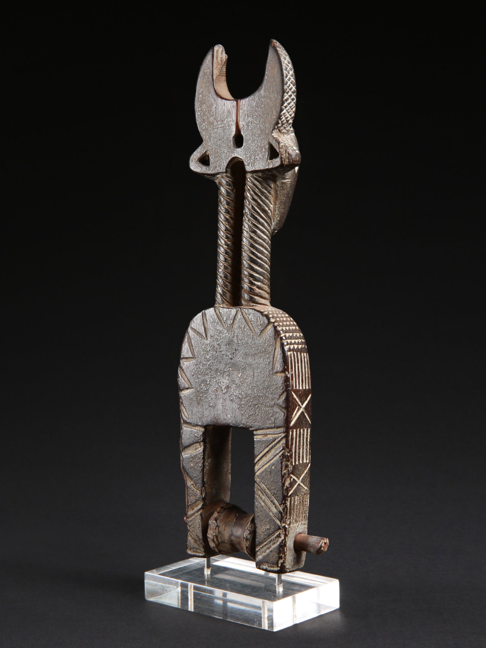 A Kulango anthropomorphic Heddle Pulley - 6