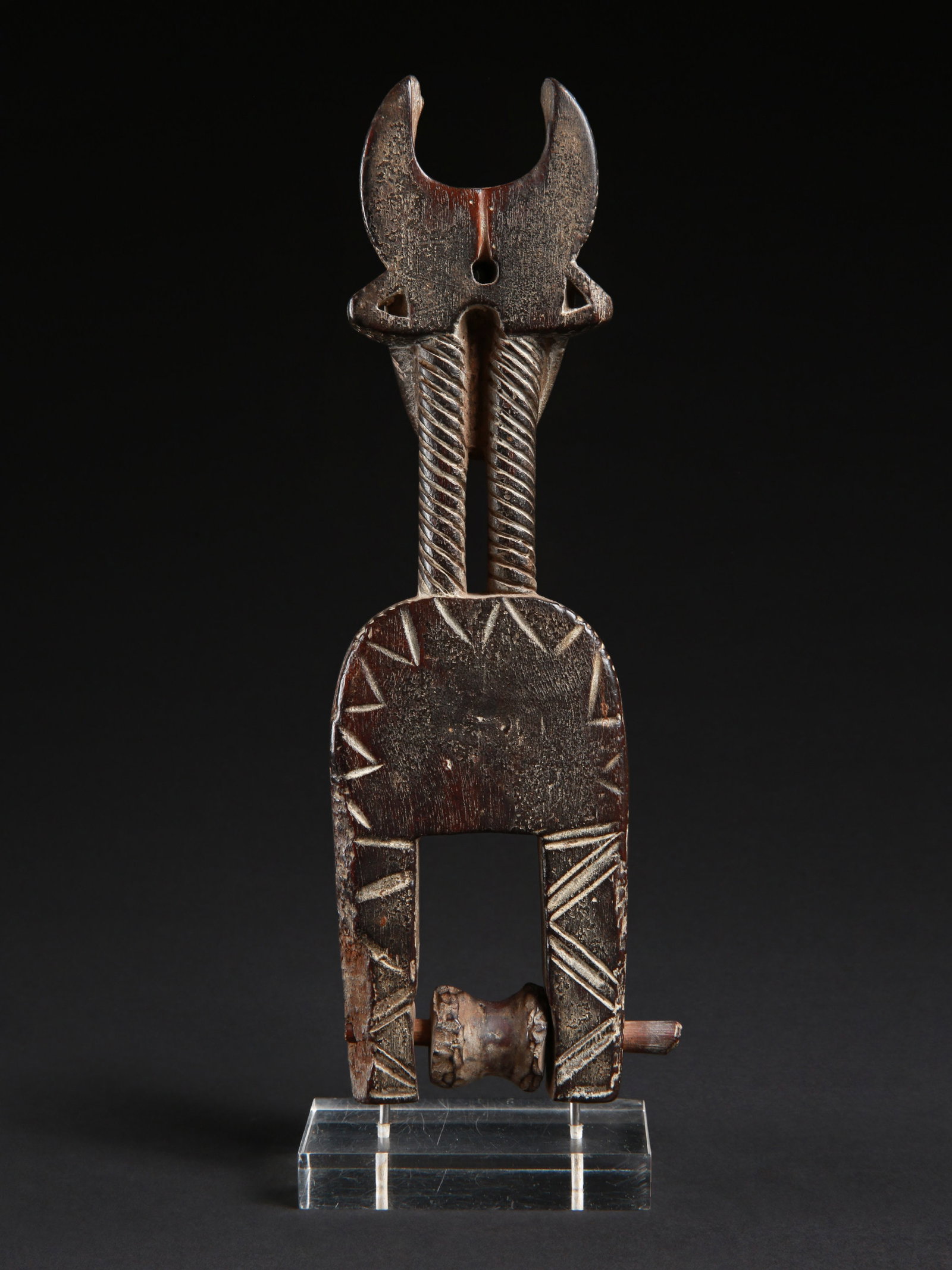 A Kulango anthropomorphic Heddle Pulley - 7
