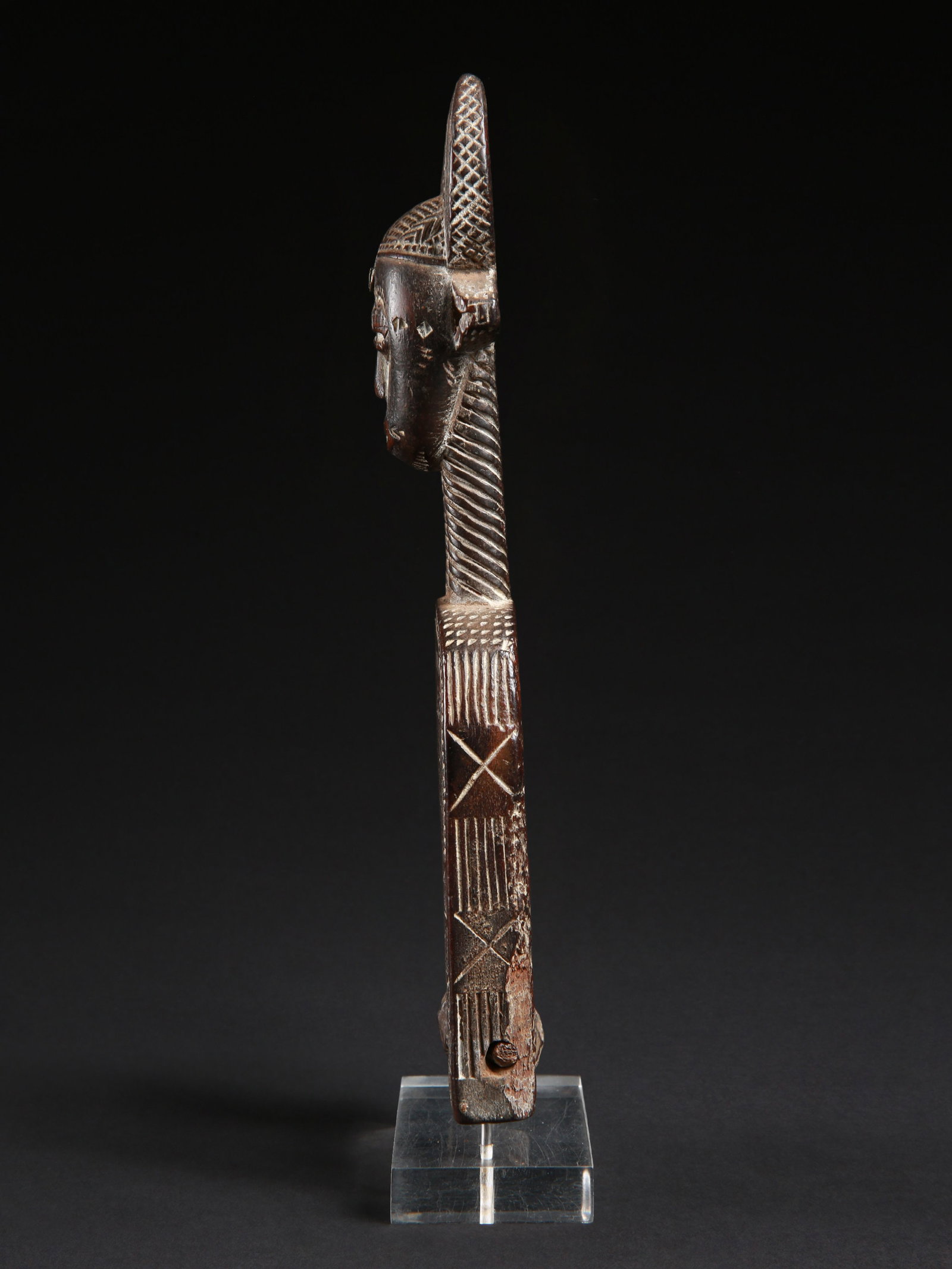 A Kulango anthropomorphic Heddle Pulley - 9