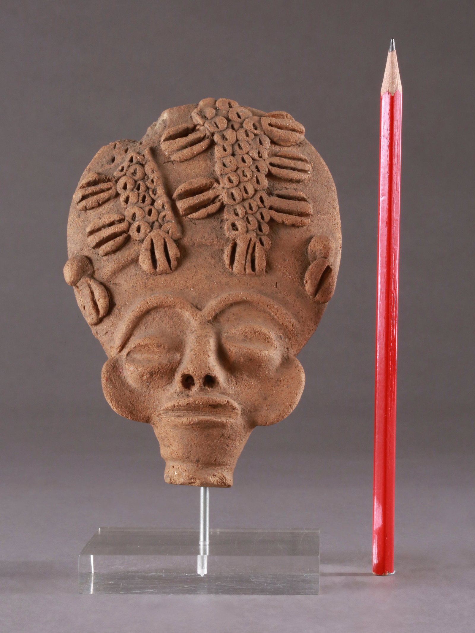 An Asante Commemorative Head - 3