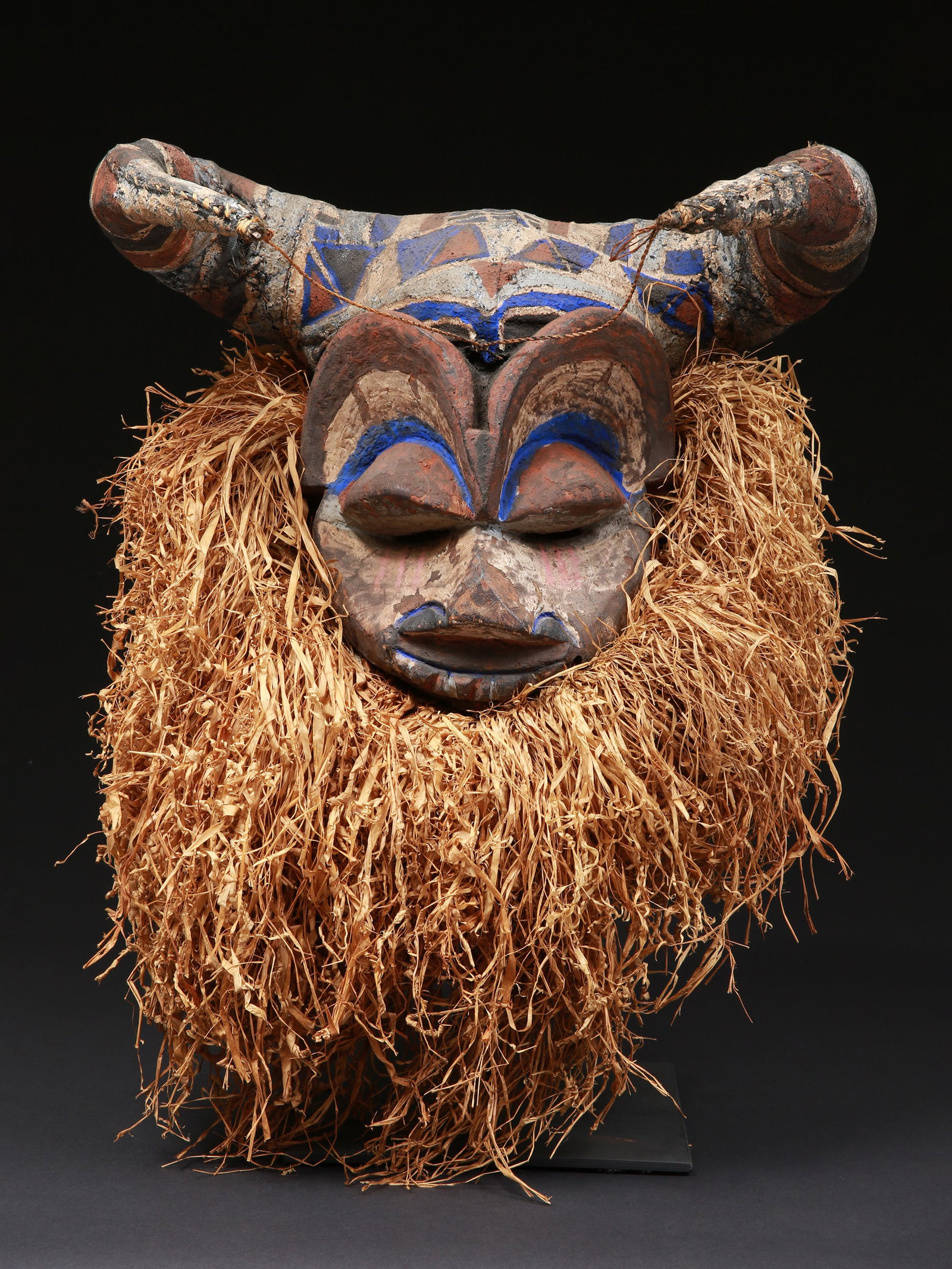 A Nkanu Mask, "kisokolo" (1 of 14)