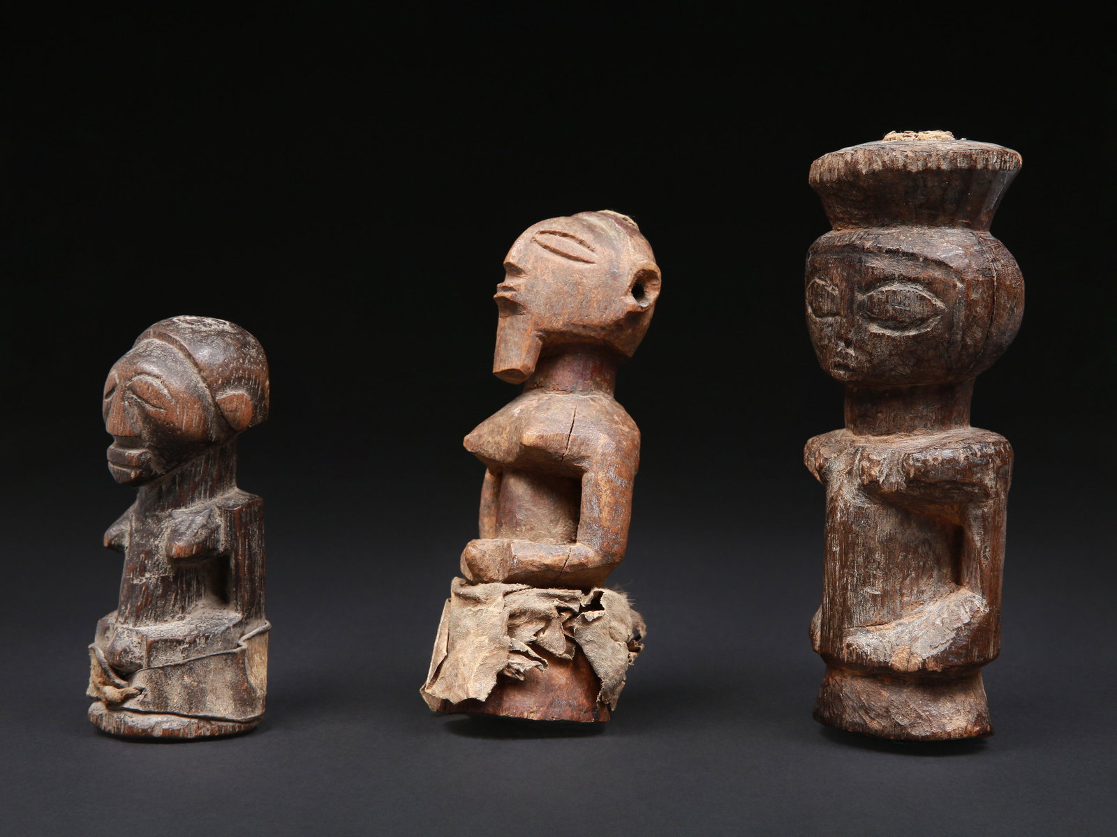 3 Luba Half Figures, "kakudji" (1 of 11)