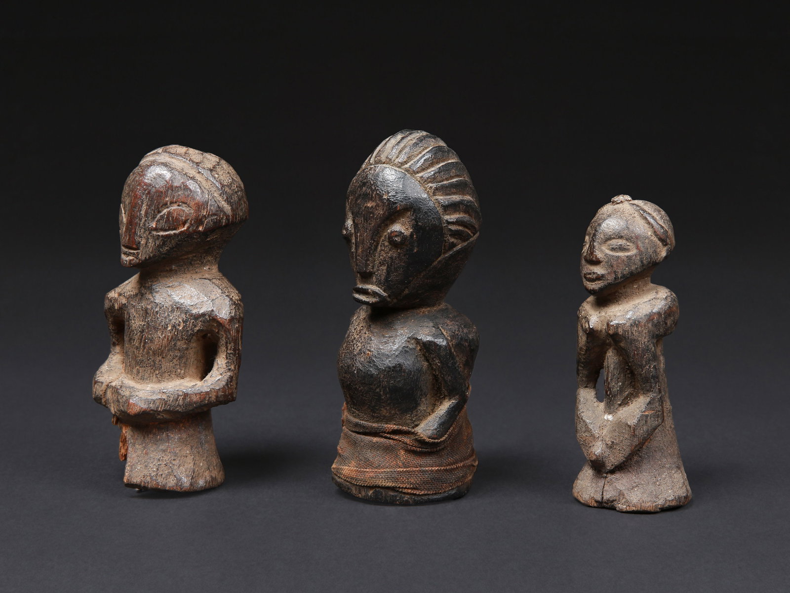 3 Luba Half Figures, "kakudji" (1 of 11)