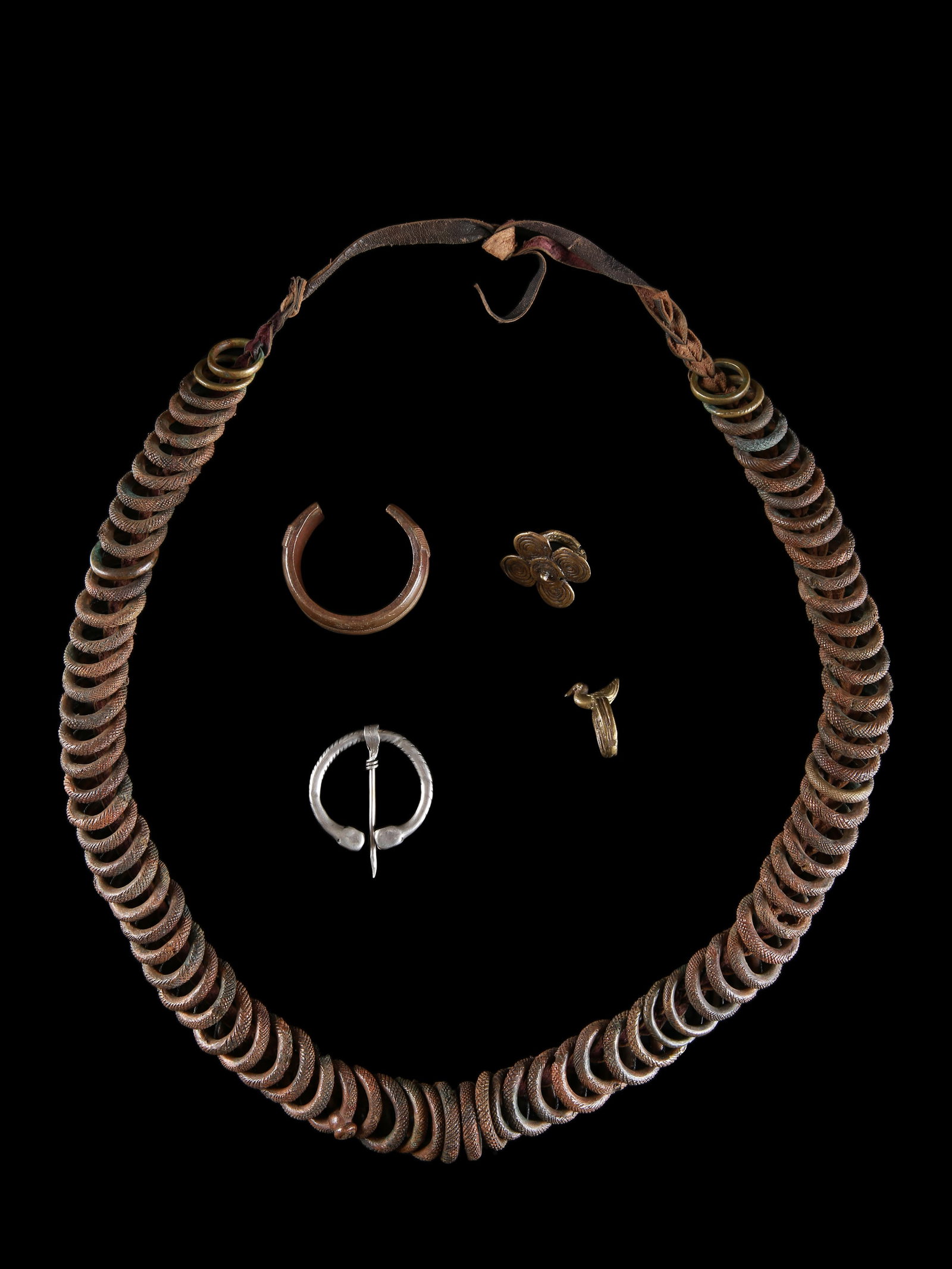 2 Rings, 2 Bangles and a Yoruba Strand of Currencies (1 of 7)