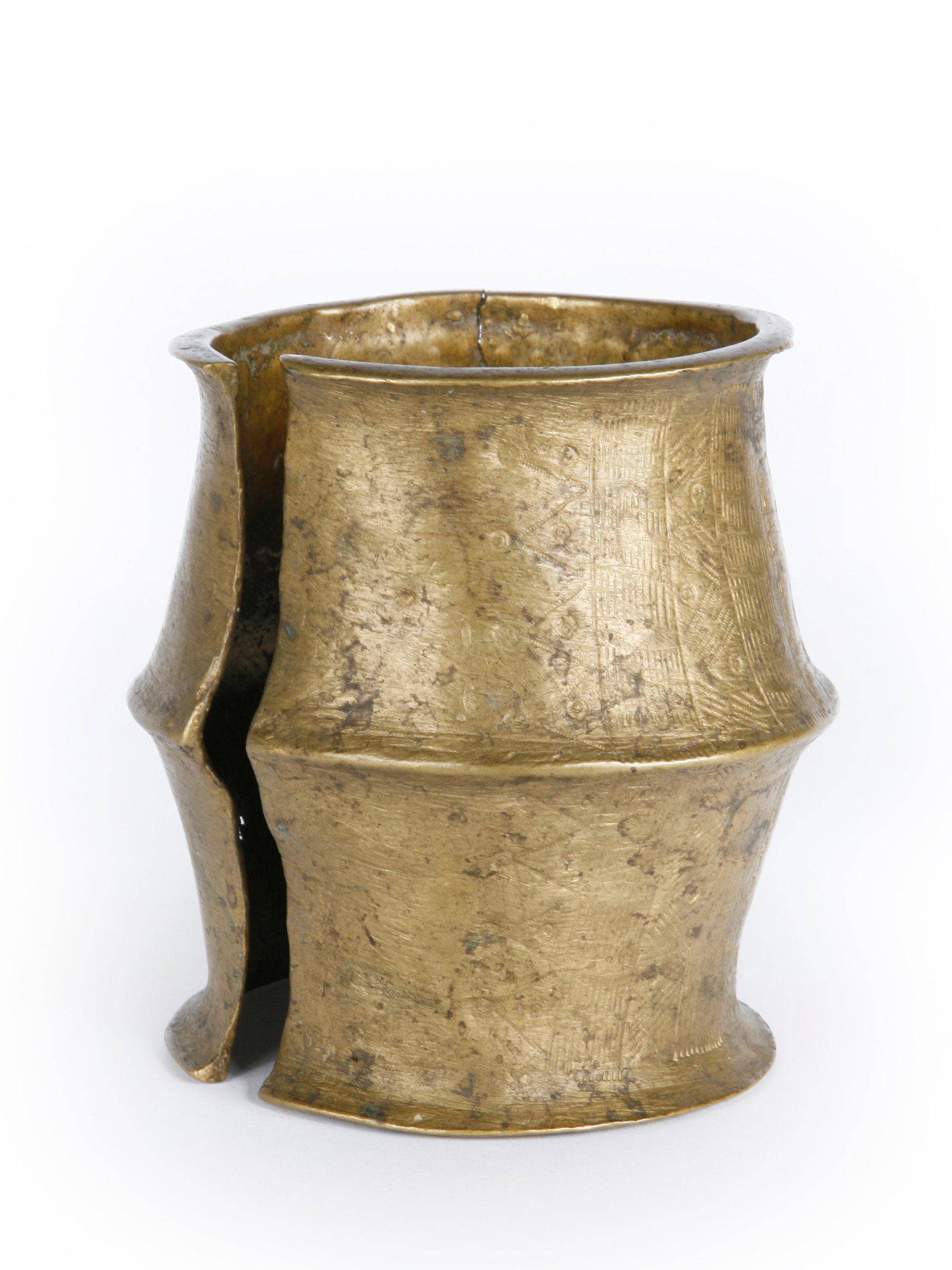 A Fulbe Bronze Anklet - 3