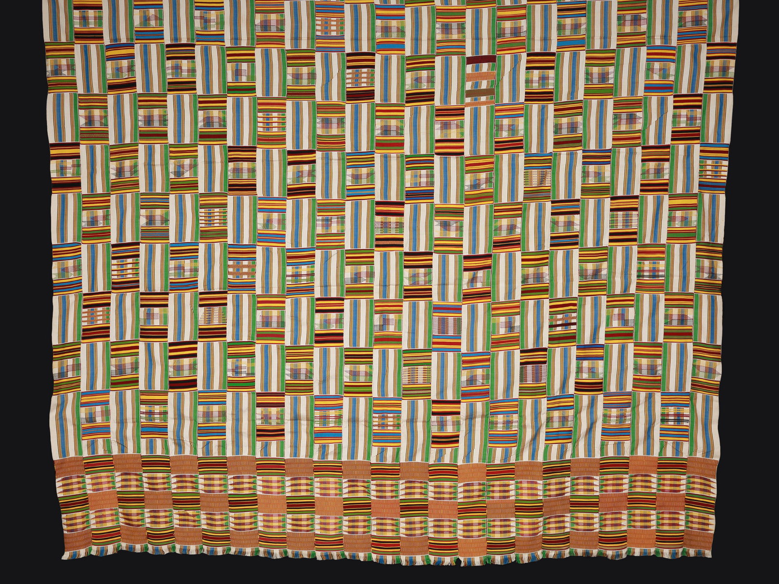 An Asante Cloth, "kente" - 3