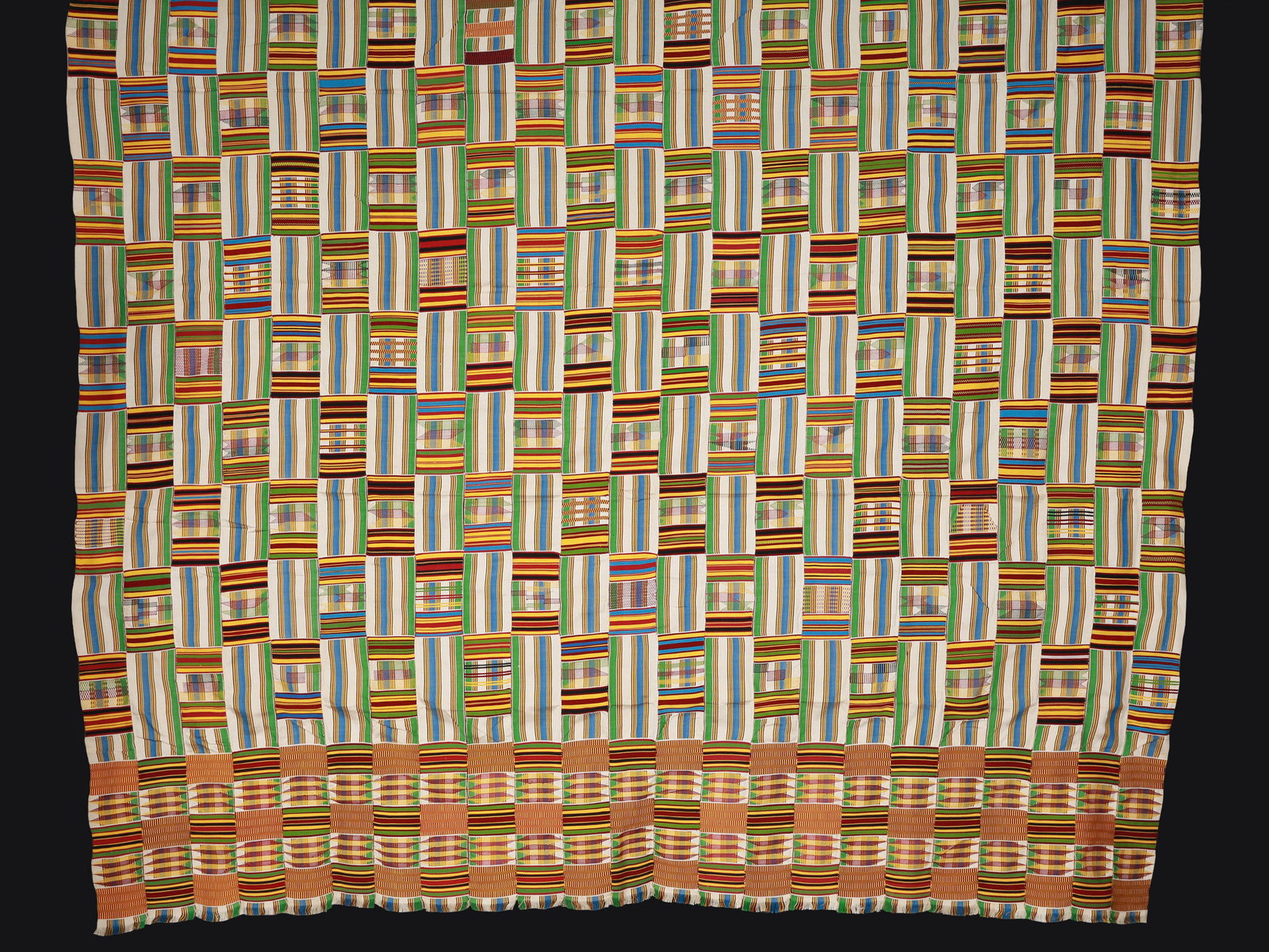 An Asante Cloth, "kente" - 4