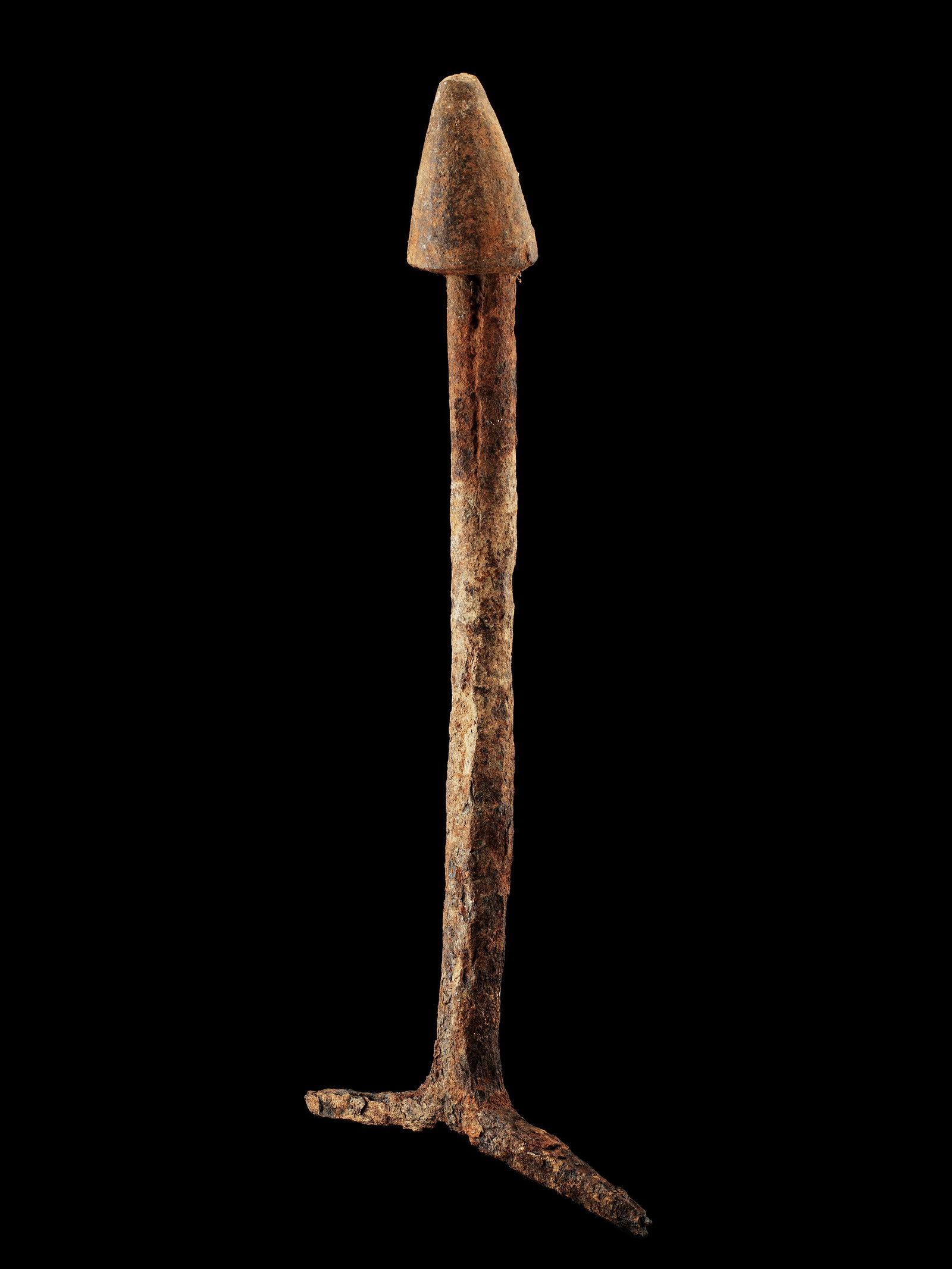 A Fon Iron Phallus, "legba" (1 of 2)