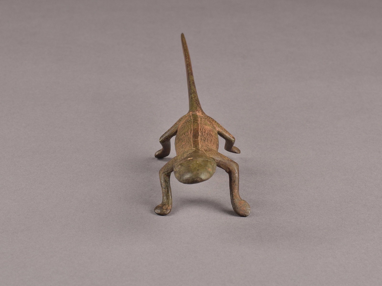 A Fon Bronze Lizard - 2