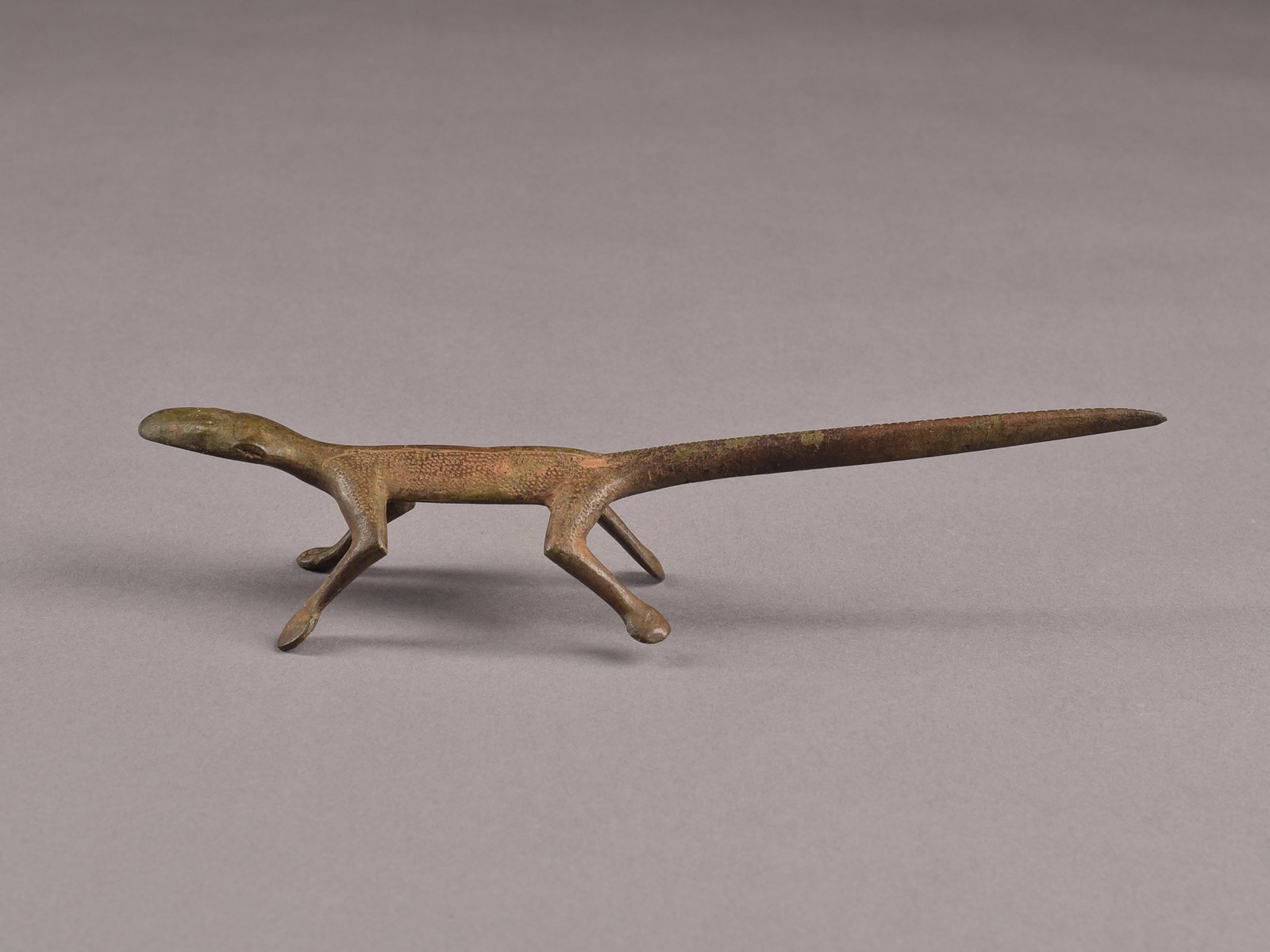 A Fon Bronze Lizard - 5