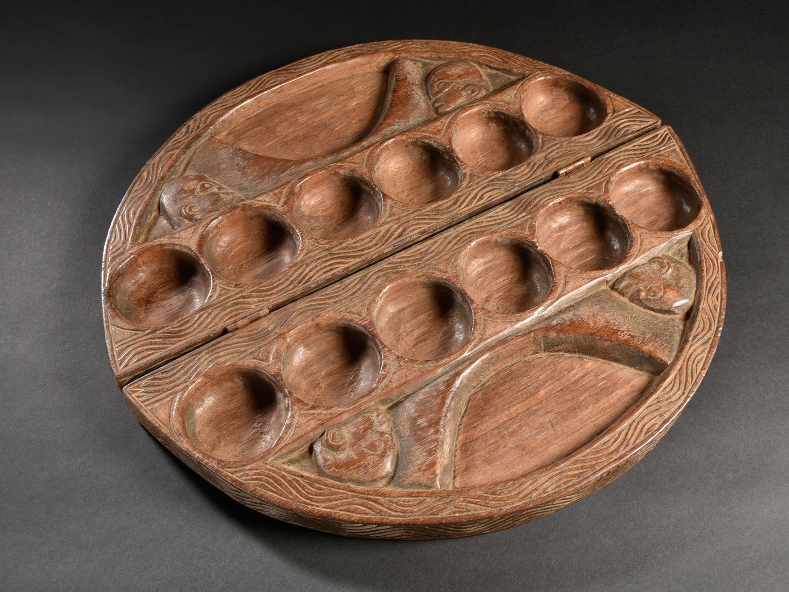 A Foldable Gameboard, "ayoayo" - 3