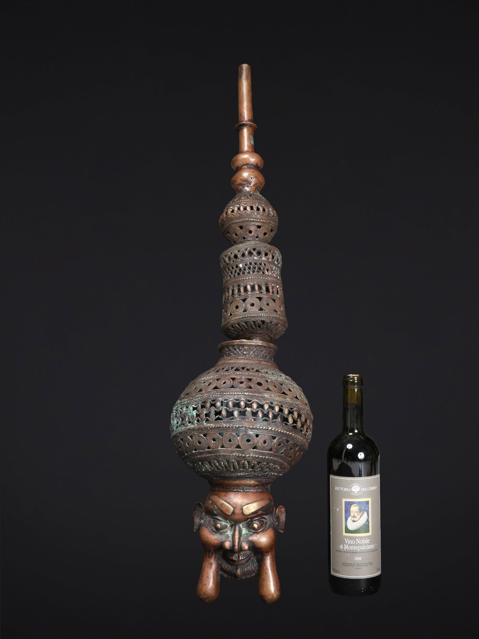 A Bamun Smoking Pipe, "kan" - 2