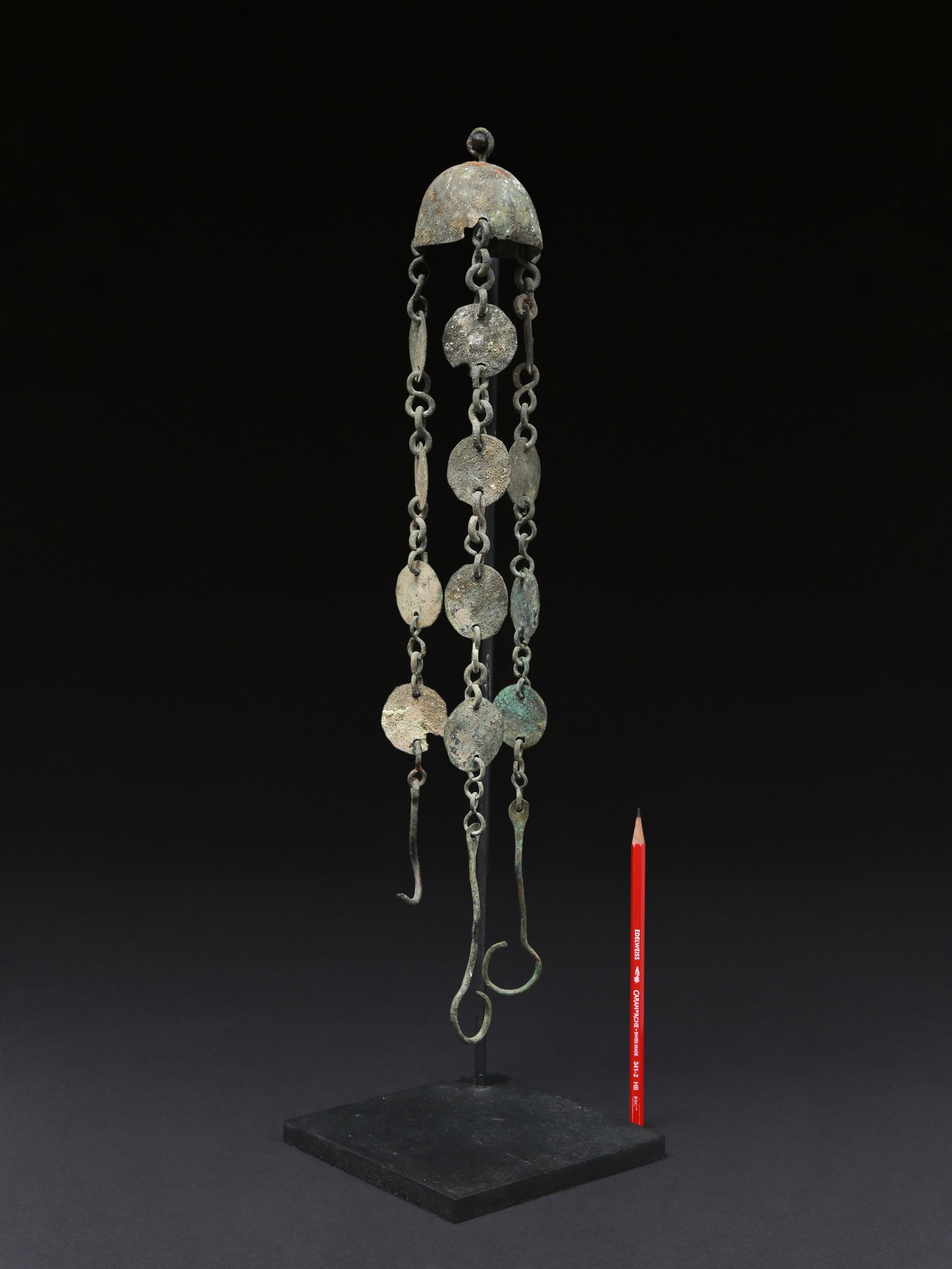 A Roman Chained Bell Holder - 2