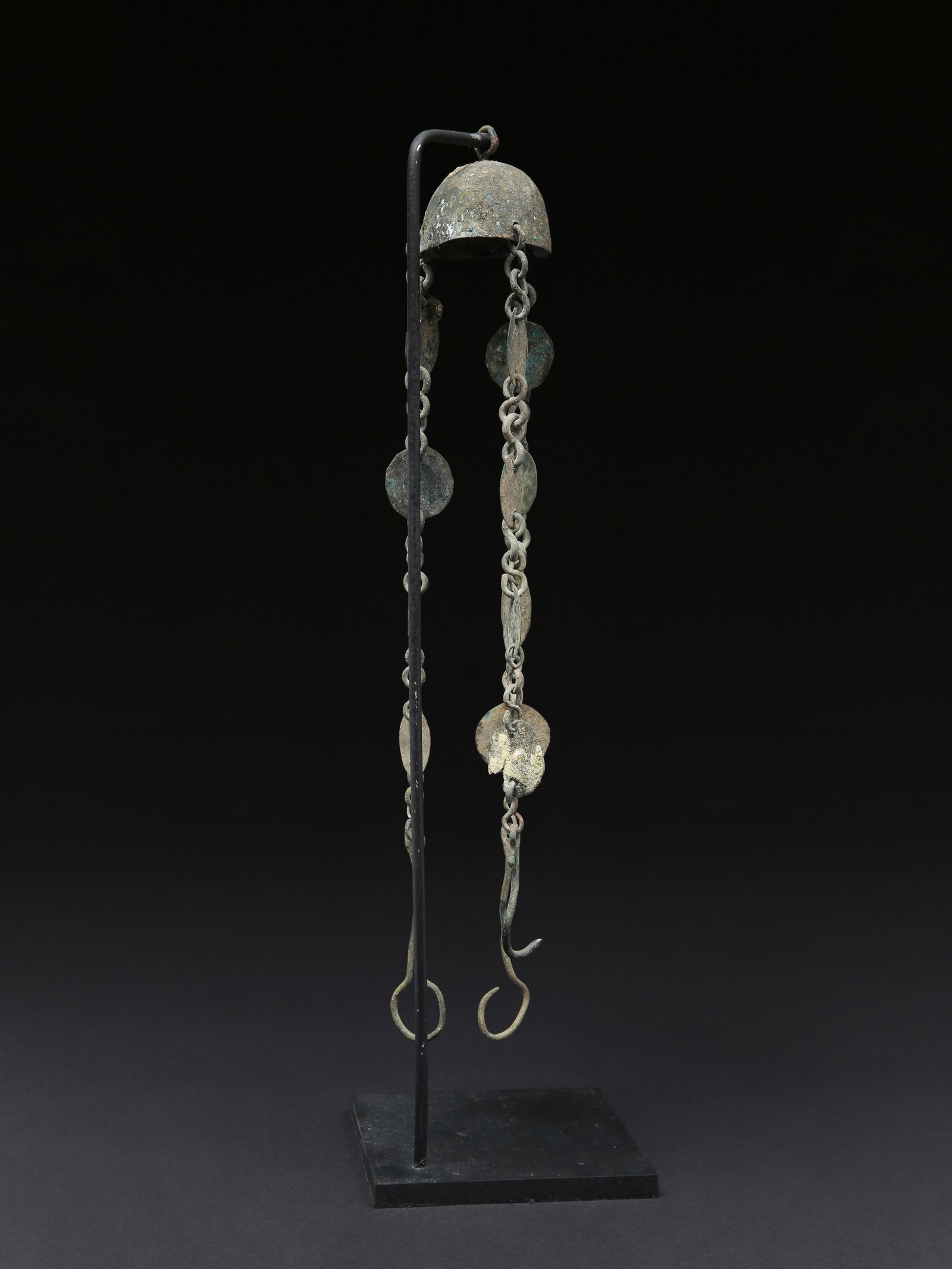 A Roman Chained Bell Holder - 4