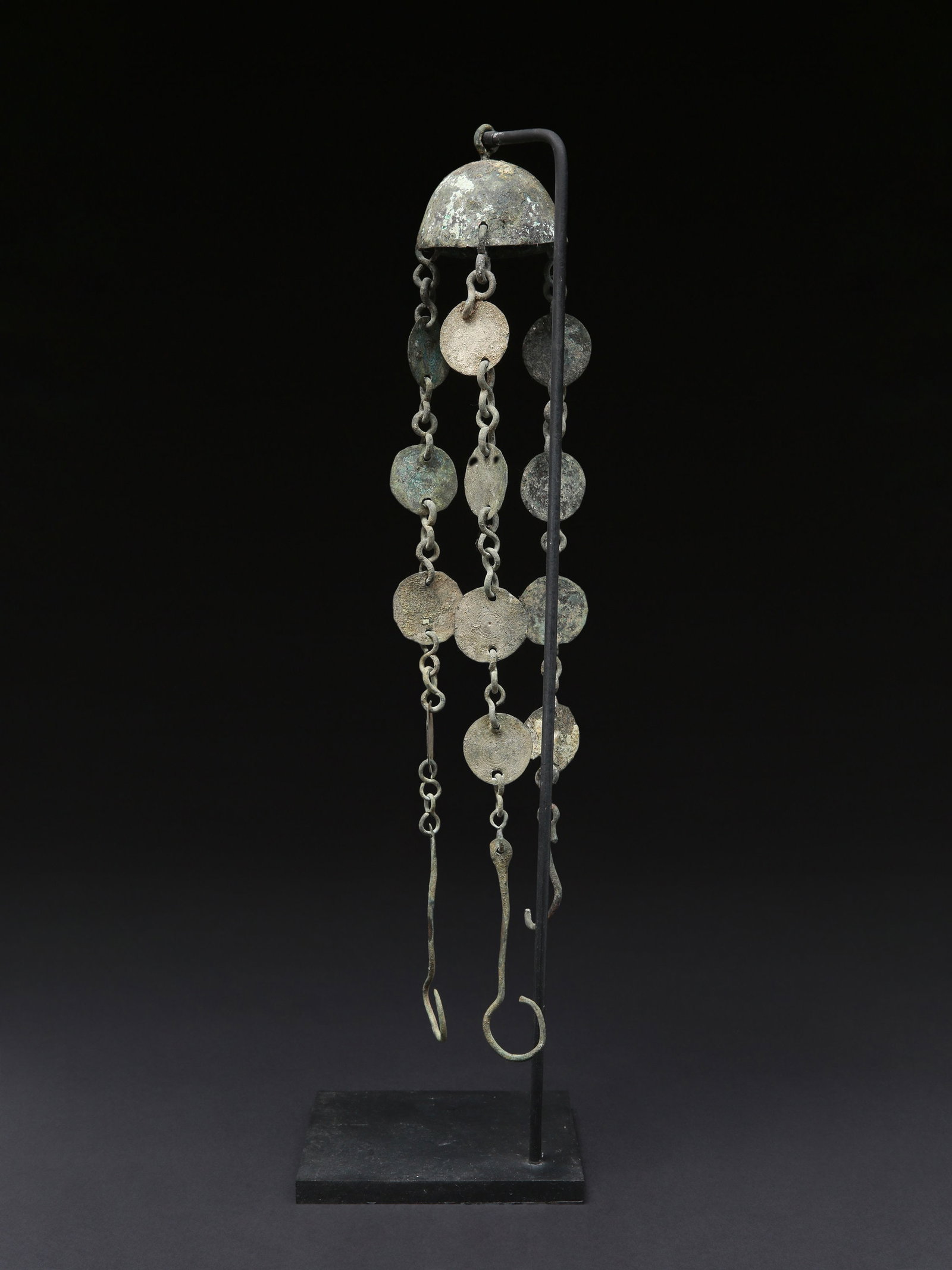 A Roman Chained Bell Holder - 5
