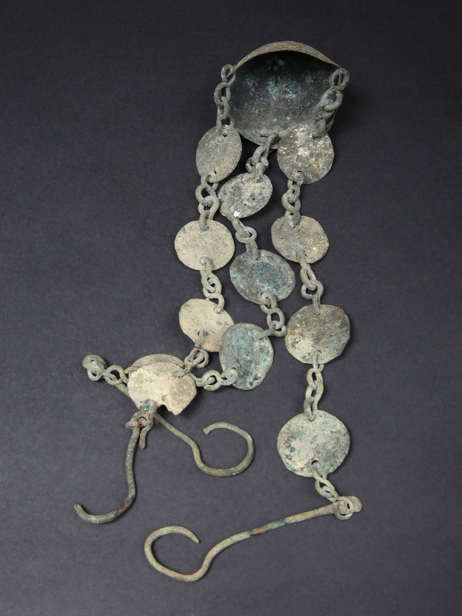 A Roman Chained Bell Holder - 8