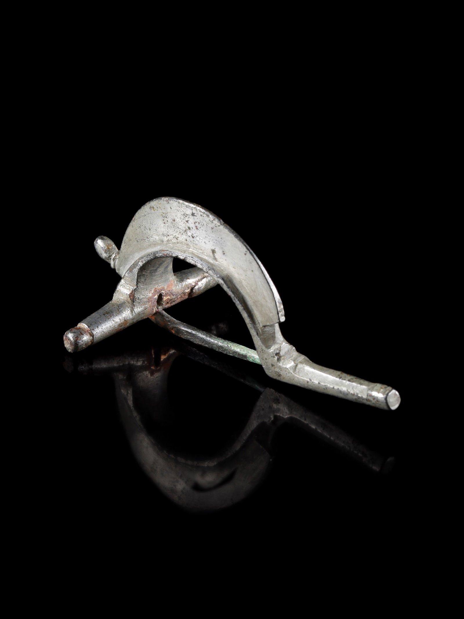 A Gallic Silver Brooch - 2