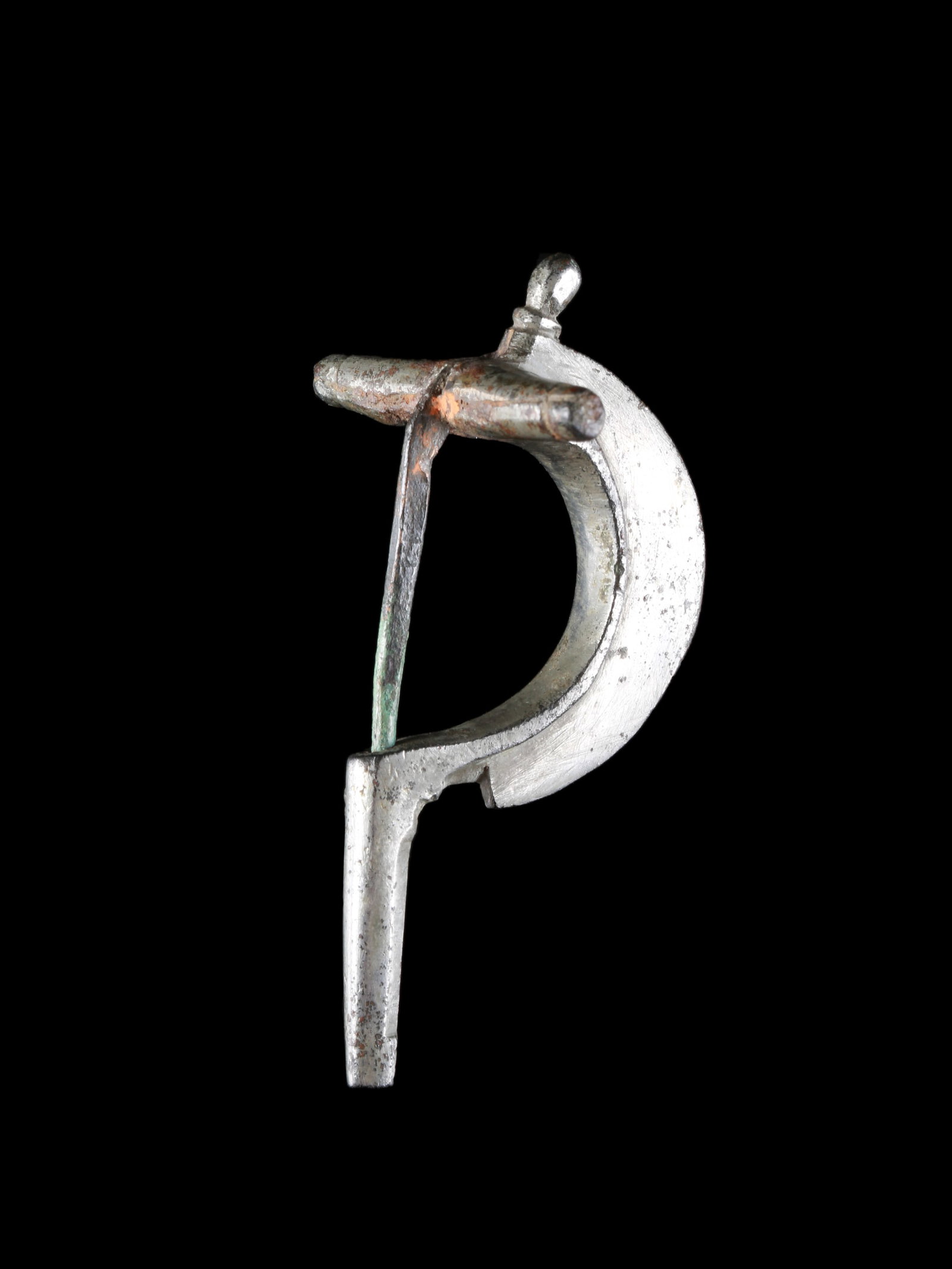 A Gallic Silver Brooch - 4