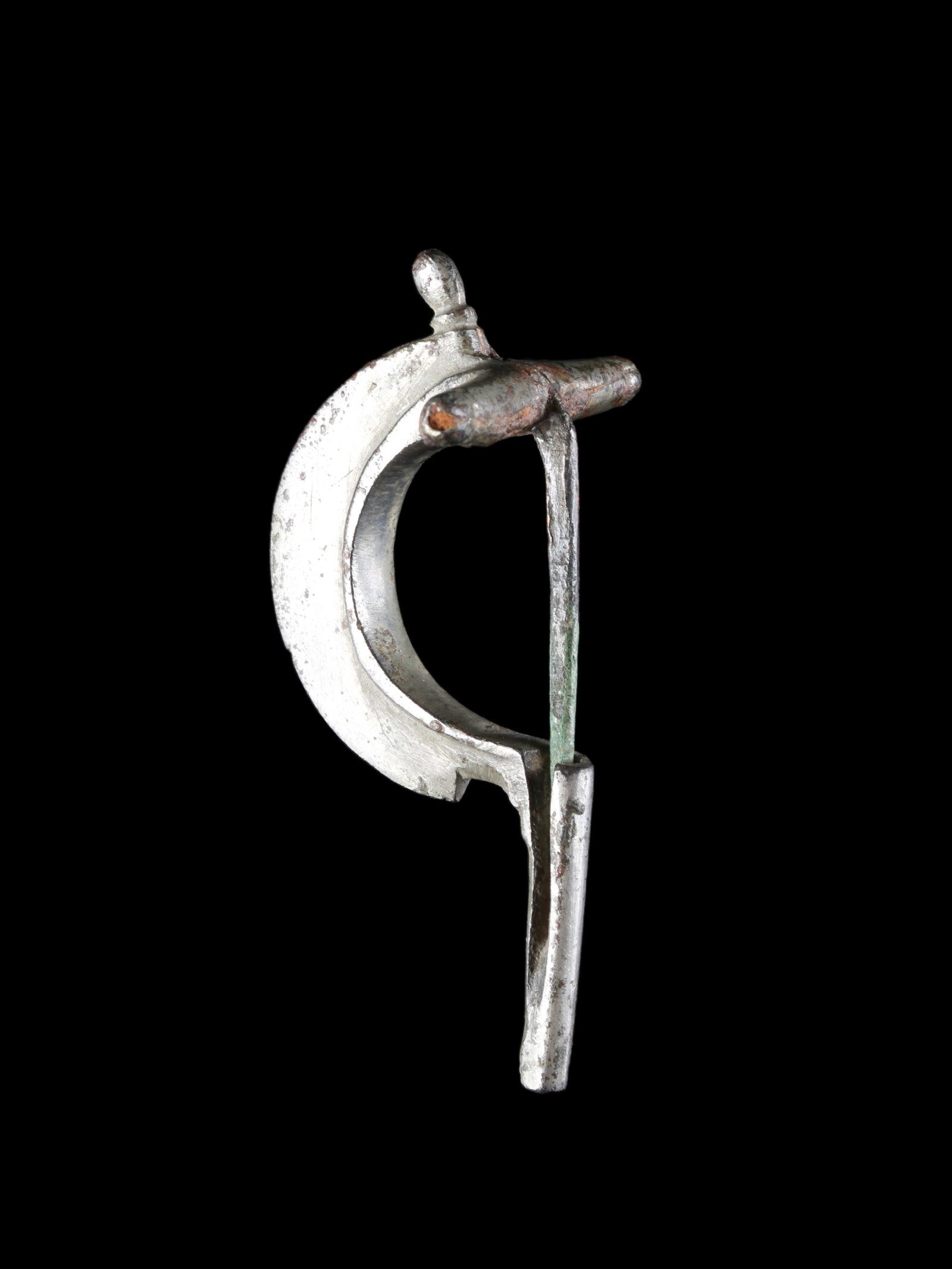 A Gallic Silver Brooch - 5