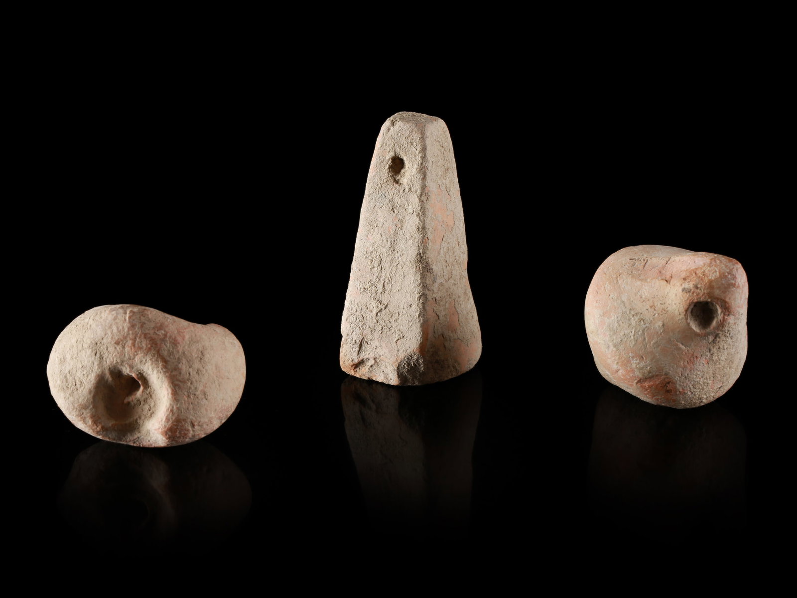 3 Greek Weaving Weights - 4