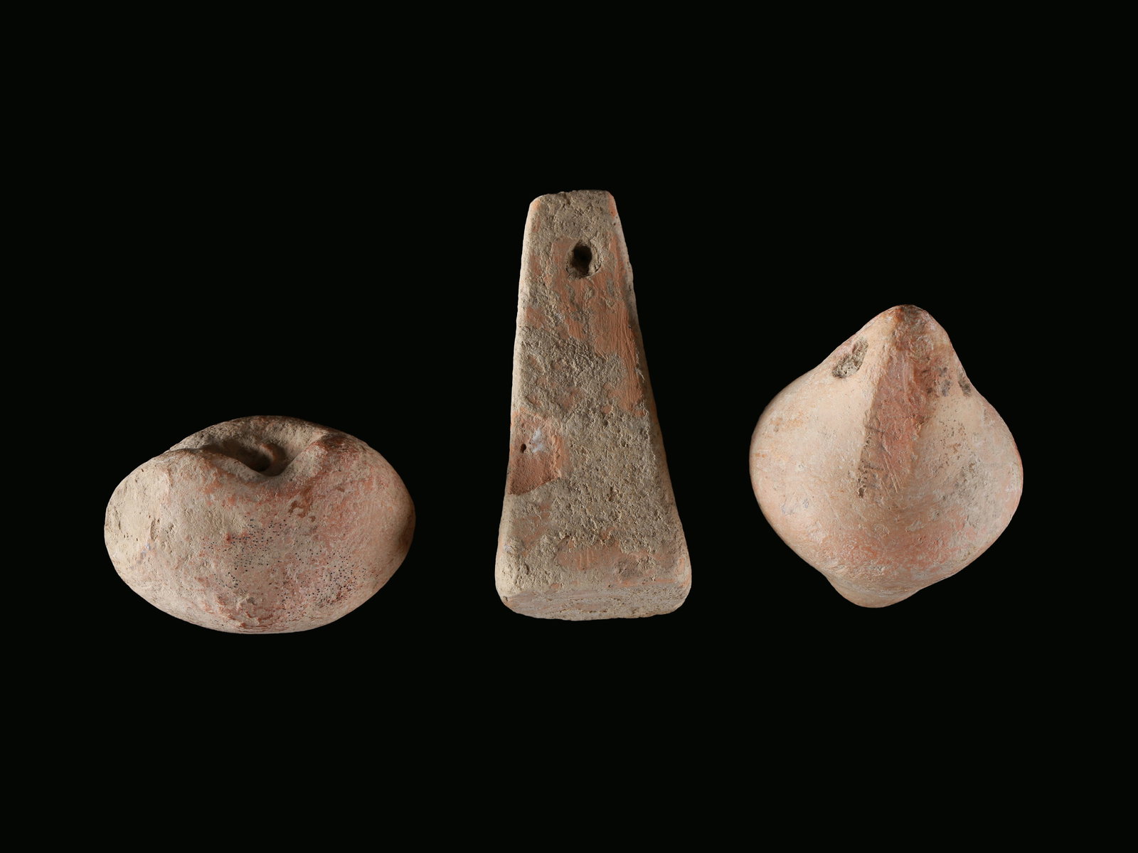 3 Greek Weaving Weights - 6