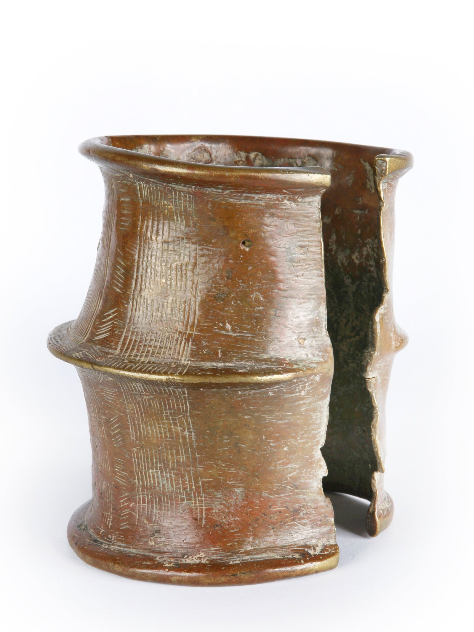 A Fulbe Bronze Anklet - 4