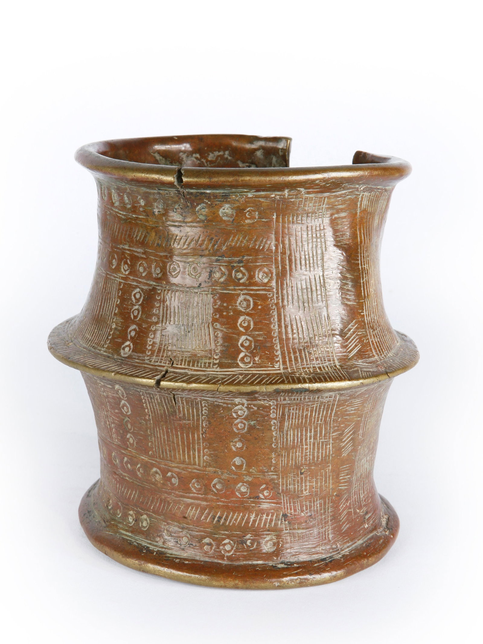 A Fulbe Bronze Anklet - 5