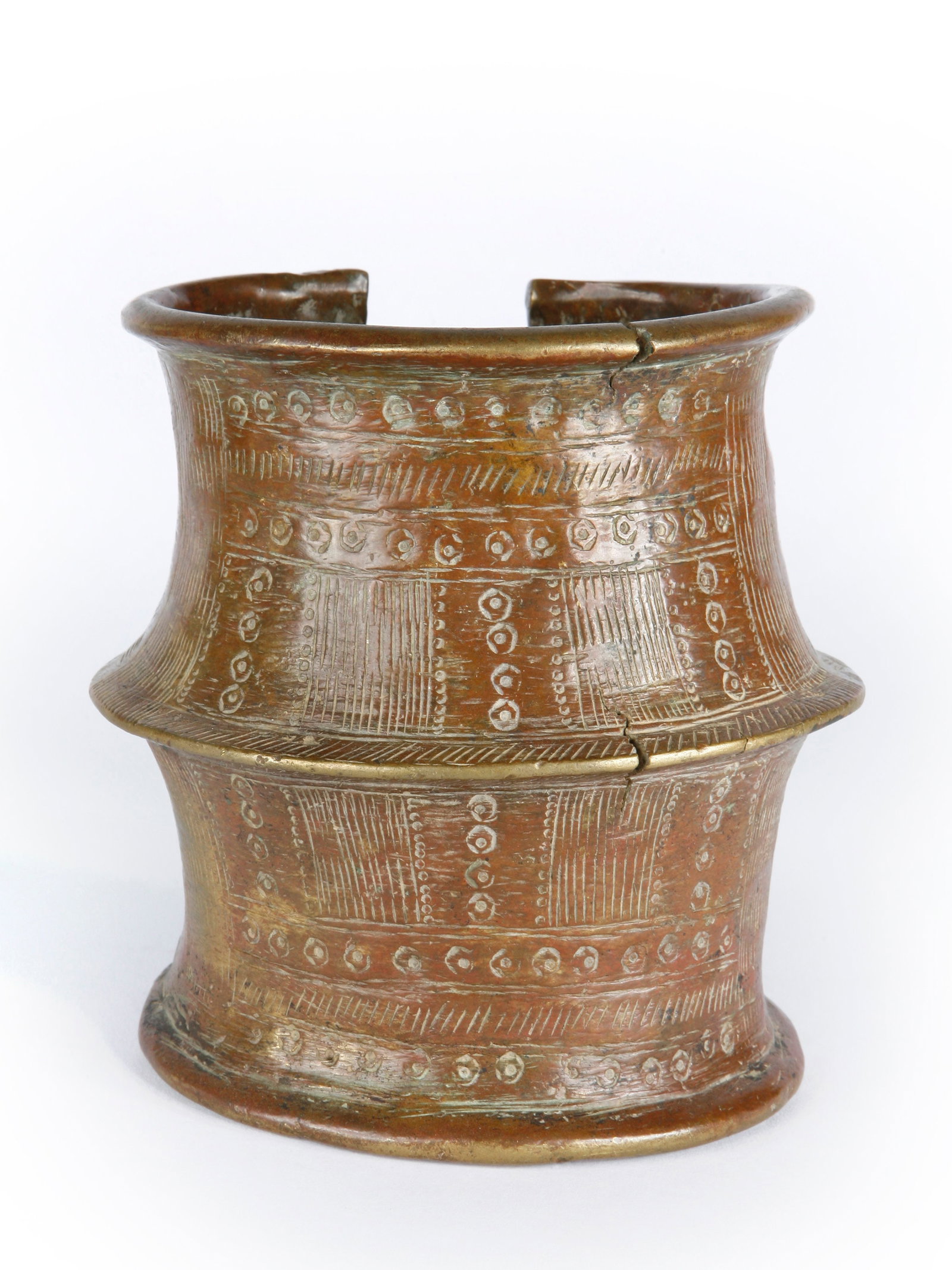 A Fulbe Bronze Anklet - 6