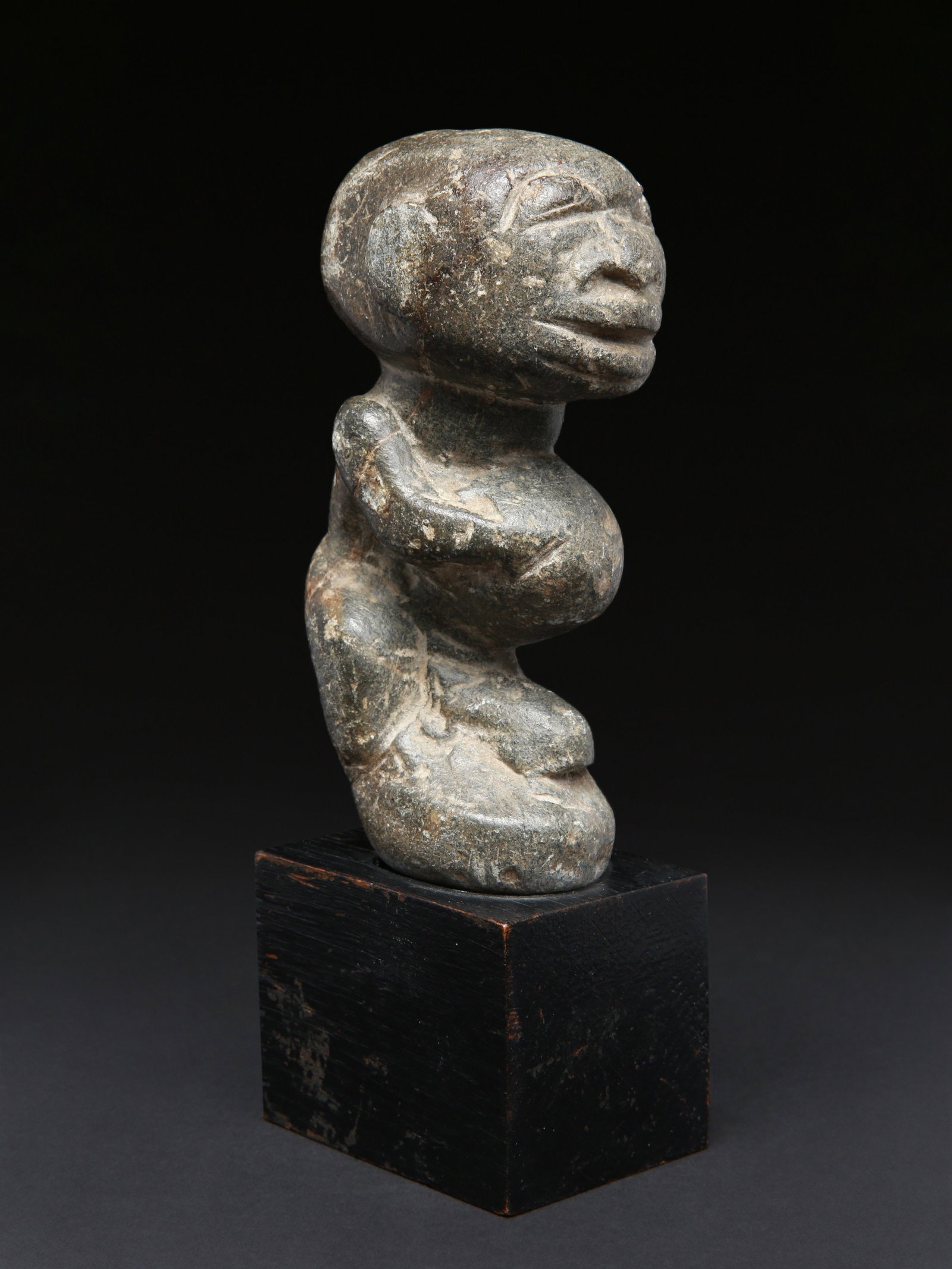 A Sapi Stone Figure, "Nomoli" - 4