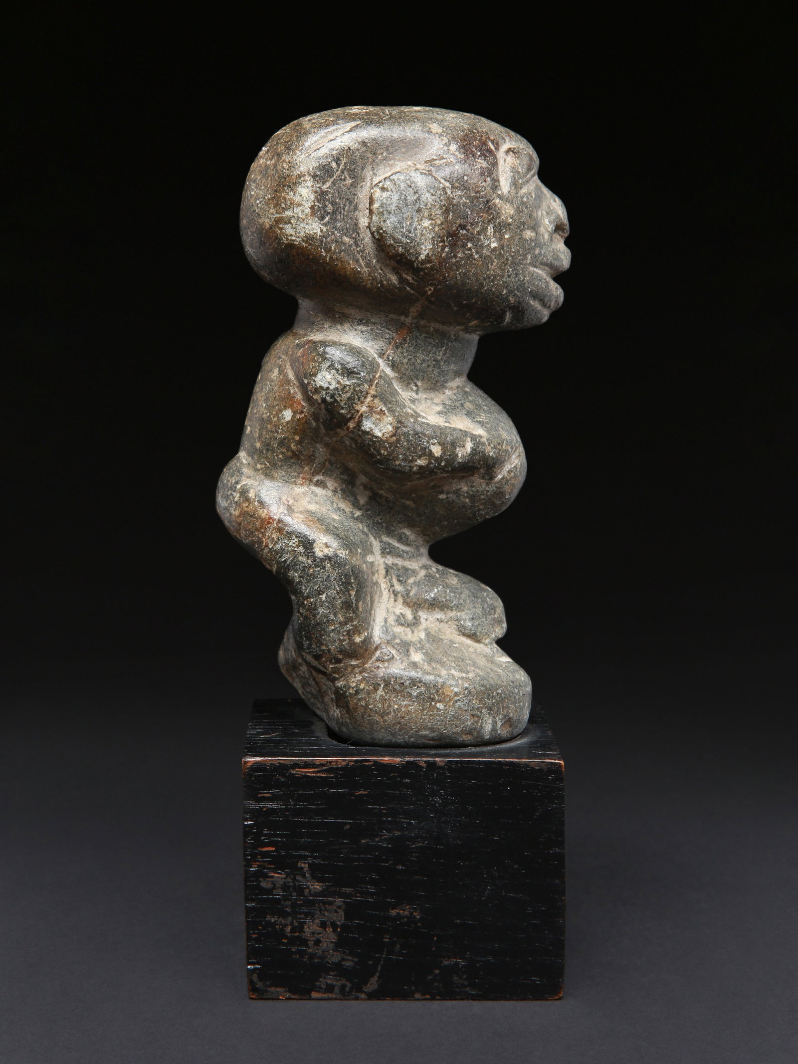 A Sapi Stone Figure, "Nomoli" - 5