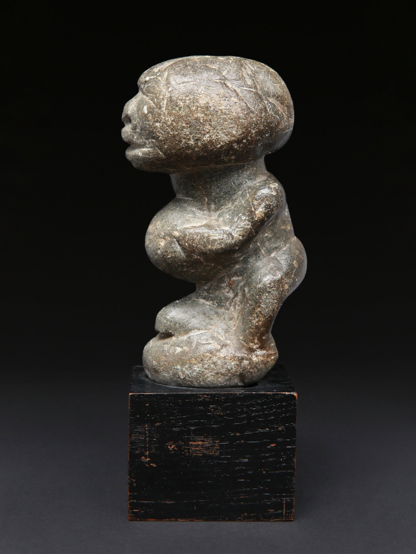 A Sapi Stone Figure, "Nomoli" - 9