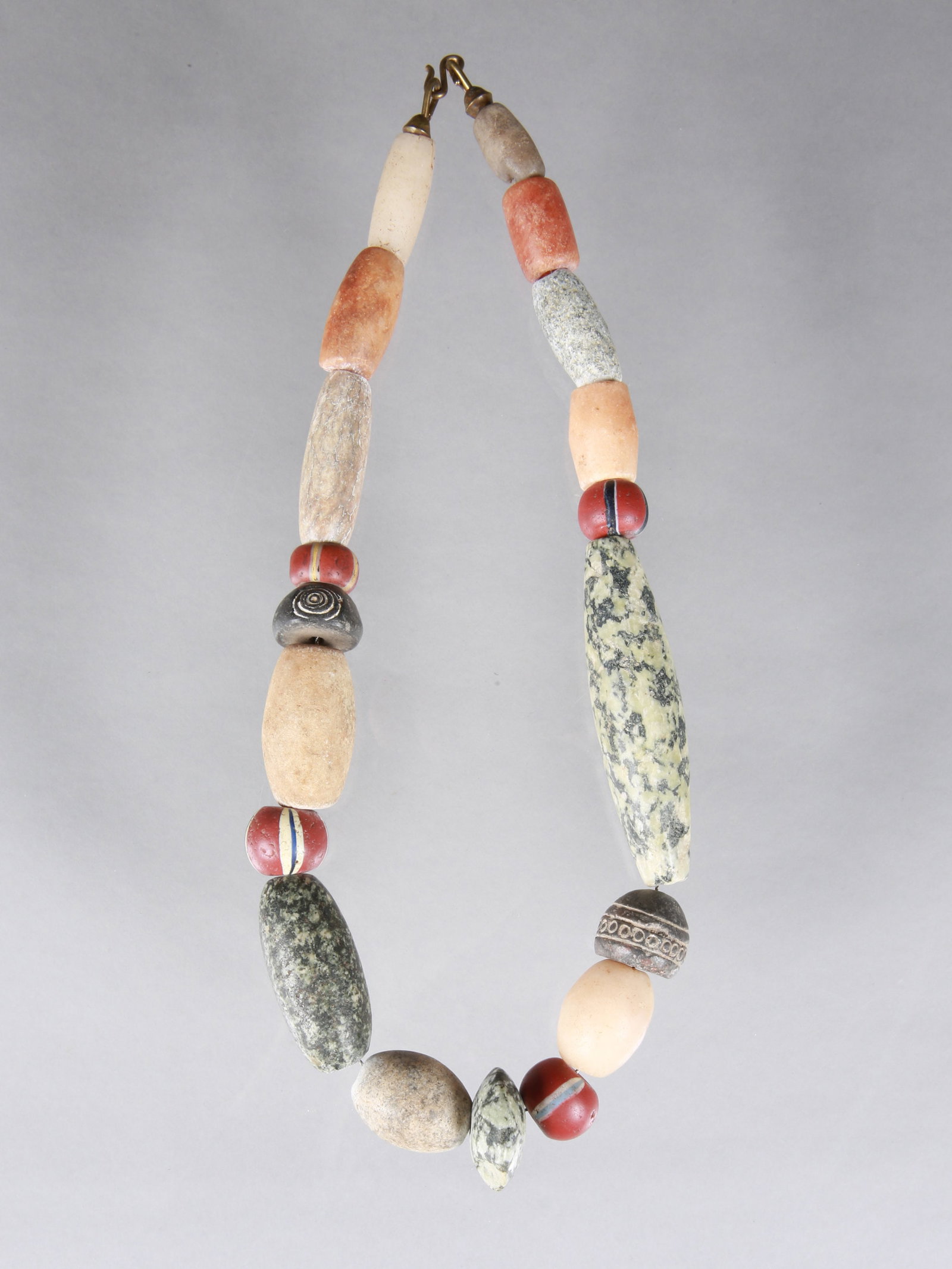 A Dogon Necklace made of various Beads (1 of 9)