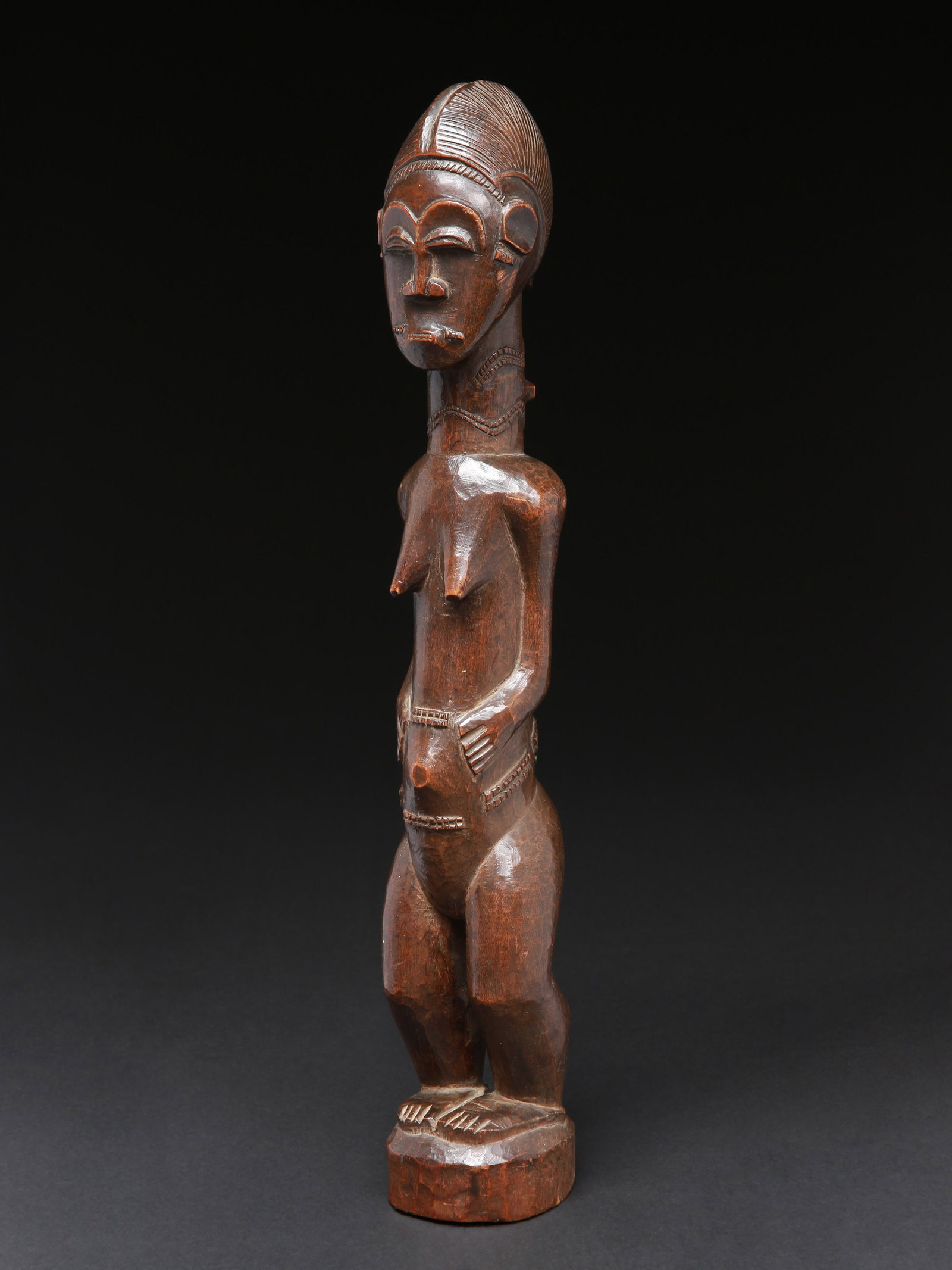 A Baule Figure, "waka sona" ("blolo-bla") (1 of 14)