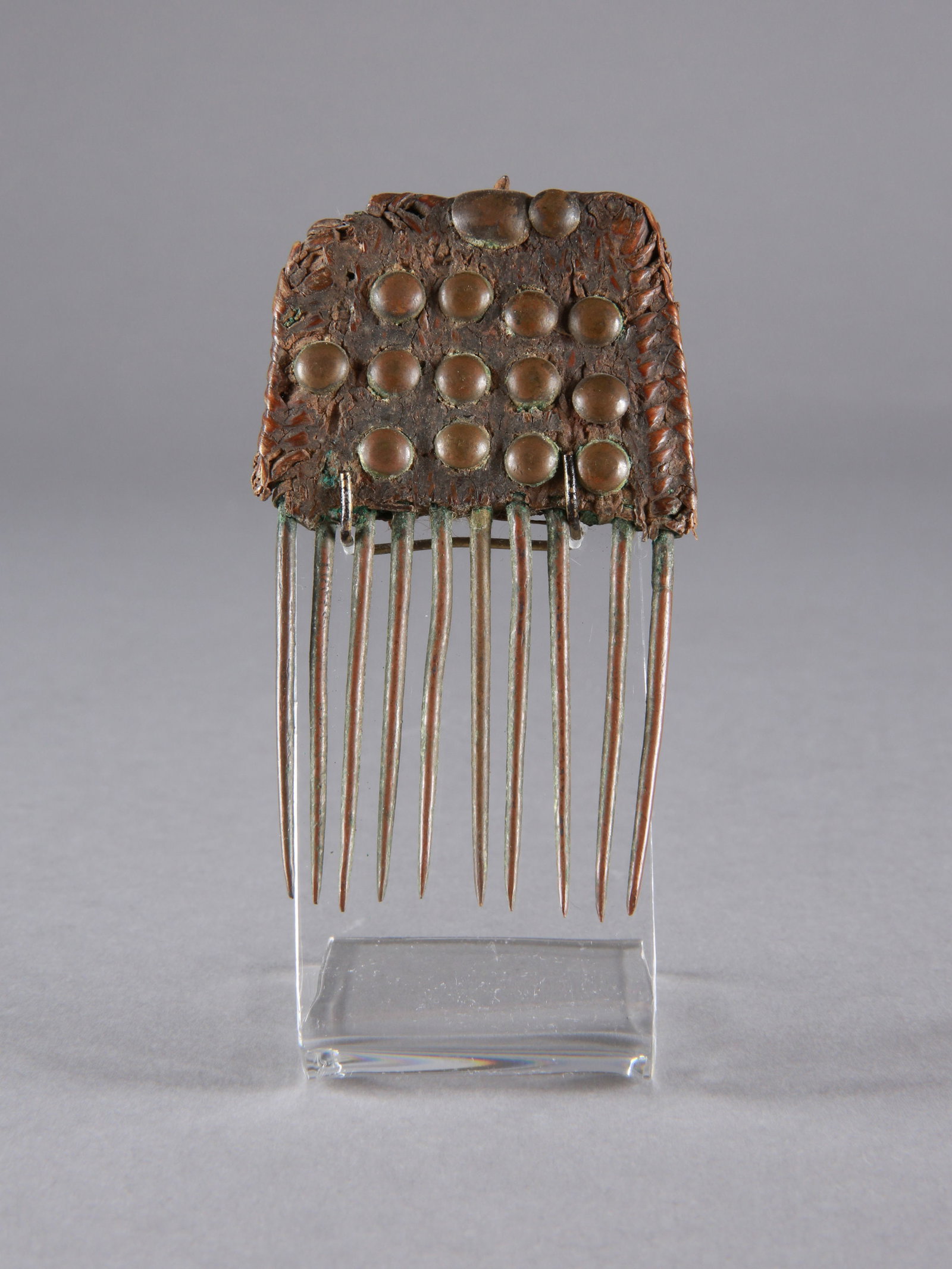 An Akan Copper Comb - 3