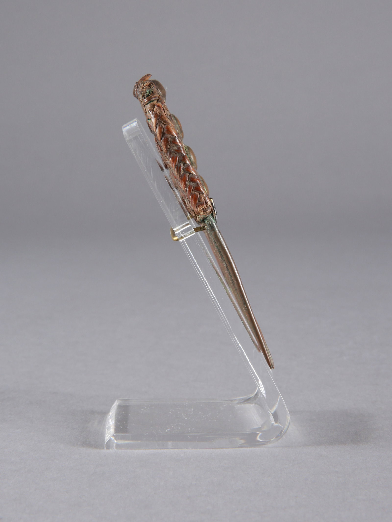 An Akan Copper Comb - 5