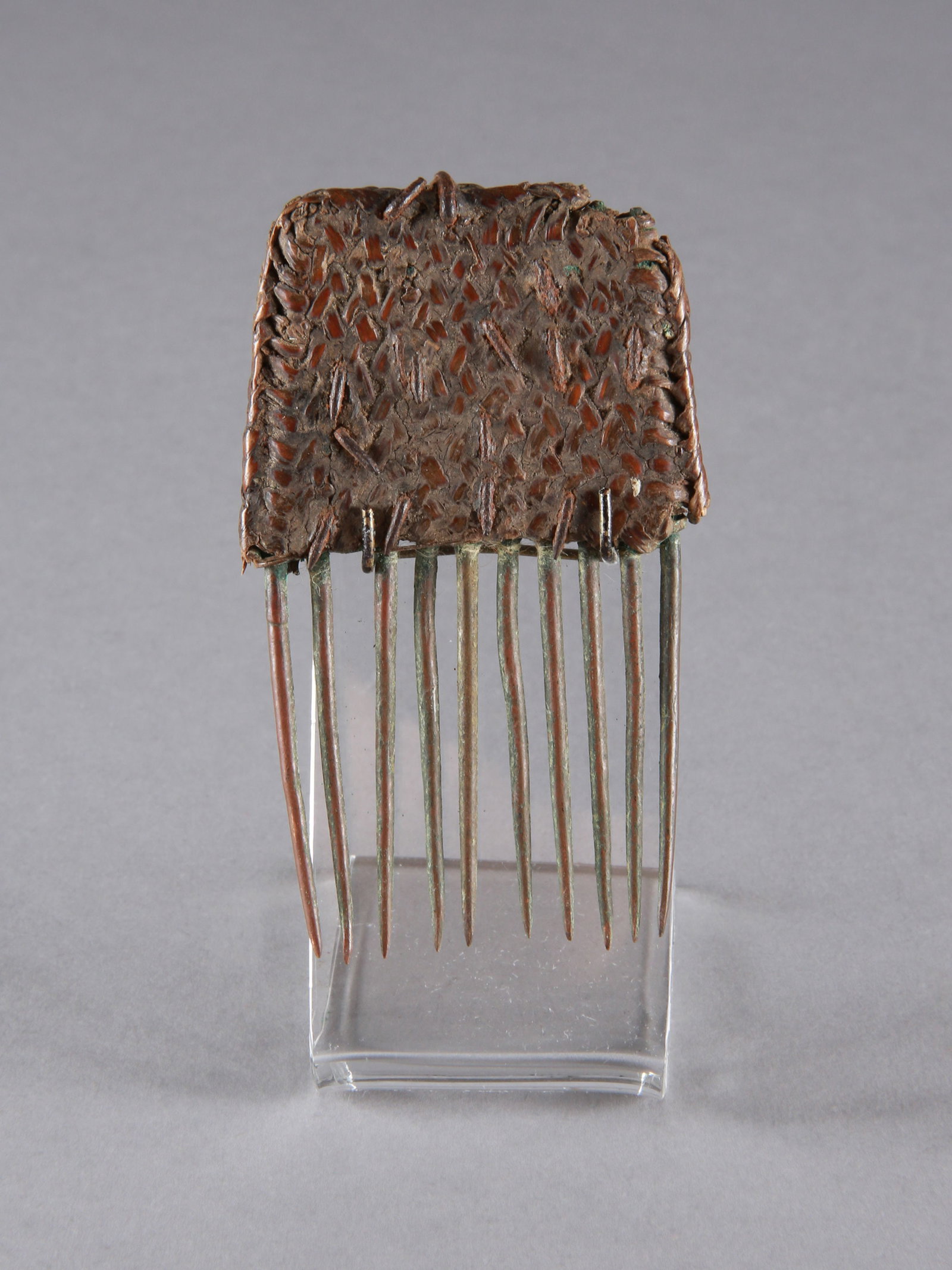 An Akan Copper Comb - 7