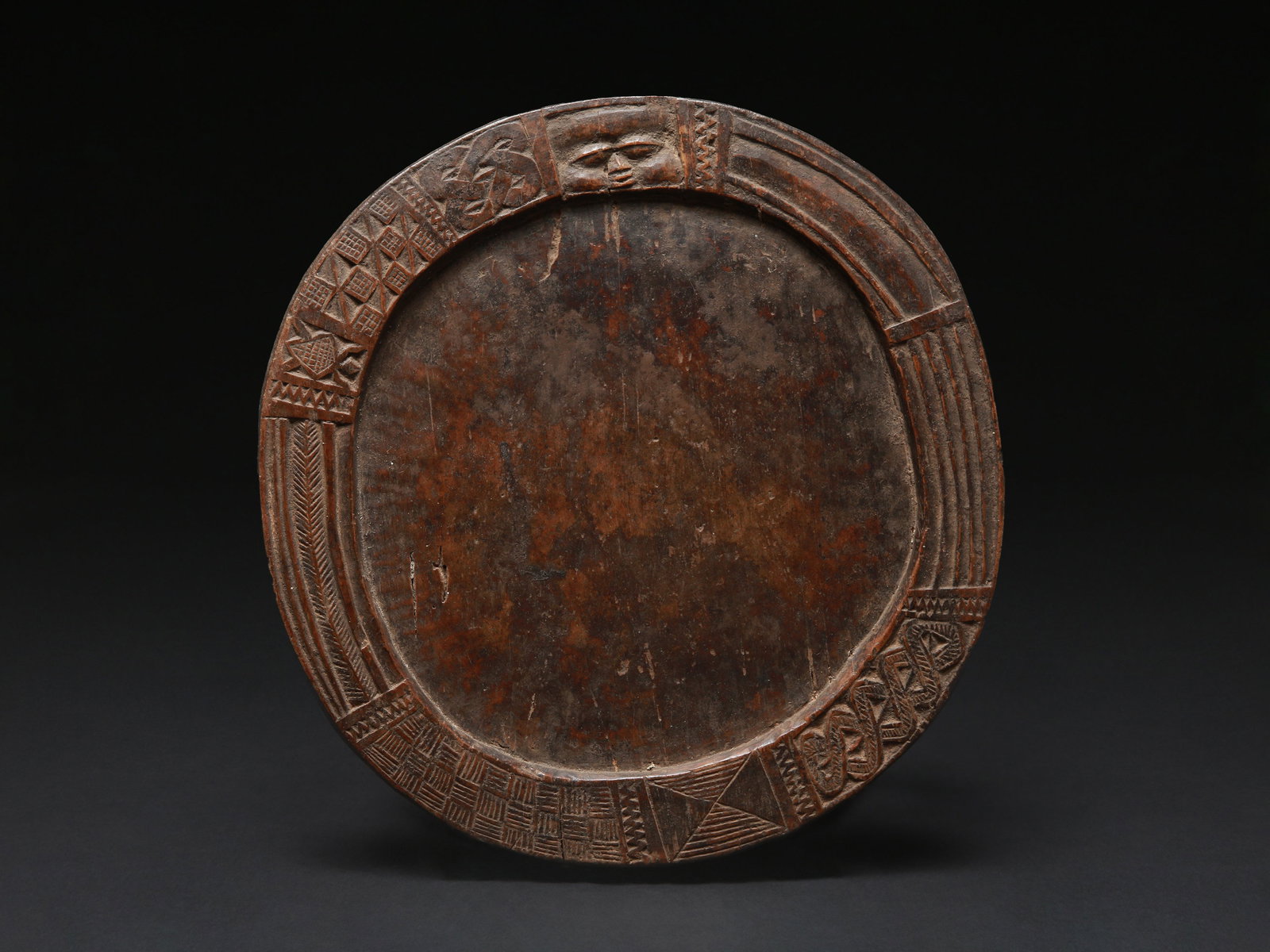 A Yoruba Divination Tray, "Opon Ifa" (1 of 4)