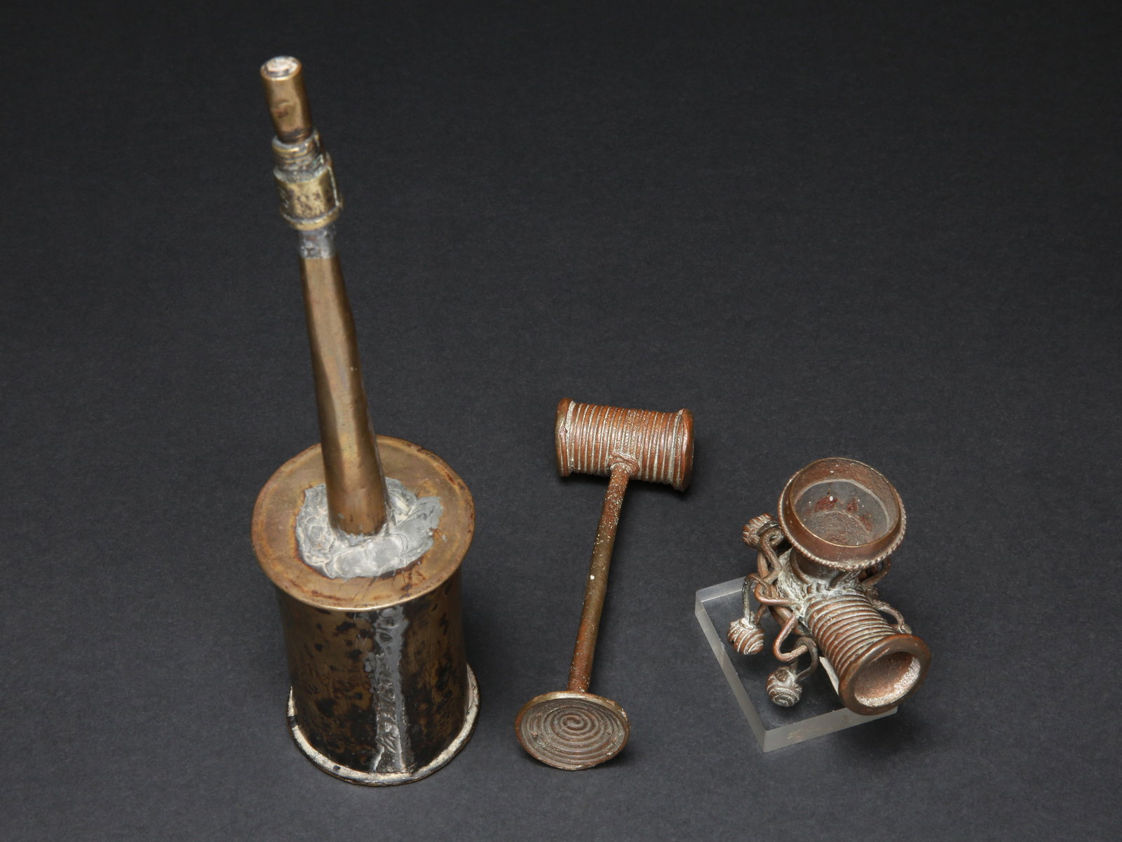 A Container, a Snuff Ring, and a Pipe Bowl - 10