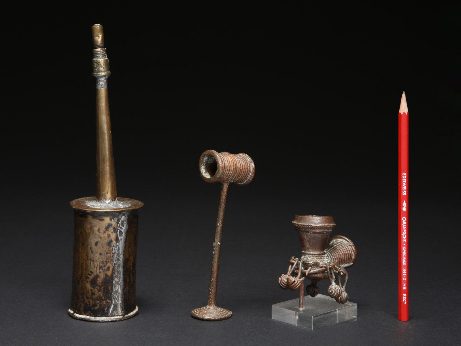 A Container, a Snuff Ring, and a Pipe Bowl - 2